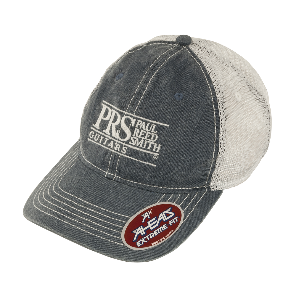 PRS Block Logo Trucker Hat ACC-123066 - HIENDGUITAR   PRS Apparel