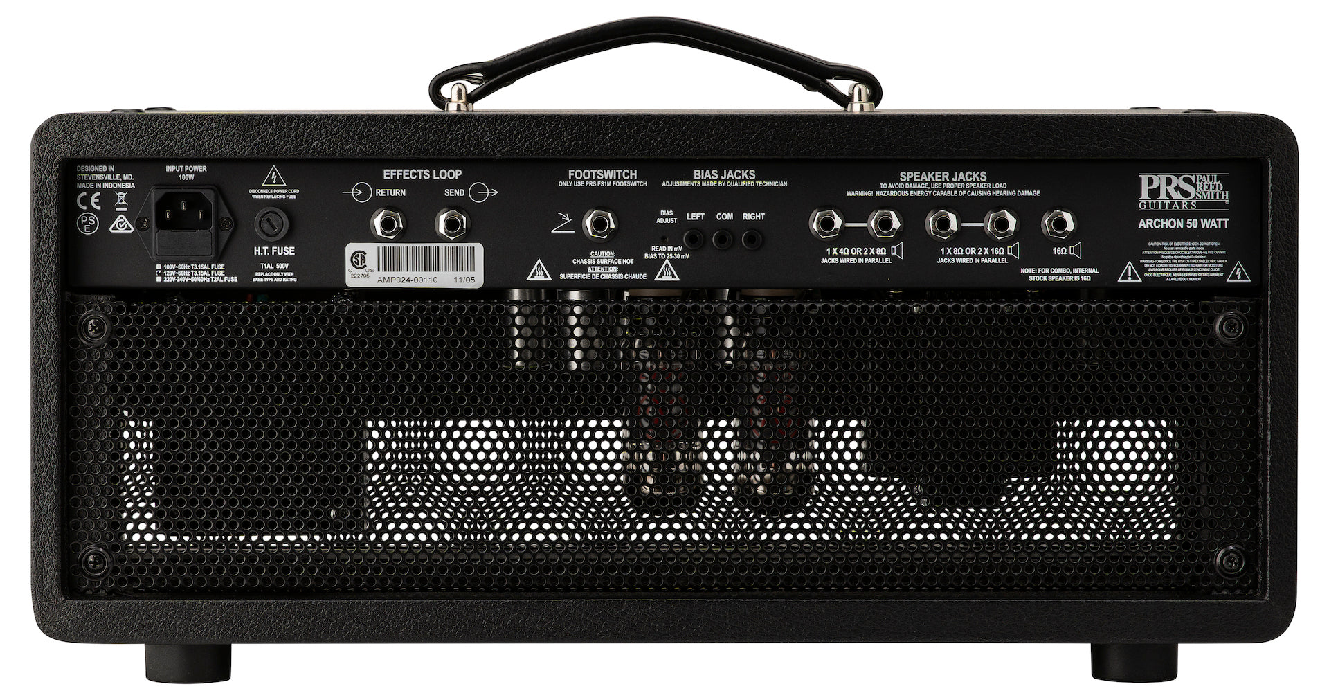 PRS Archon 50 Tube Head ( Cab belum termasuk ) - HIENDGUITAR PRS overseas