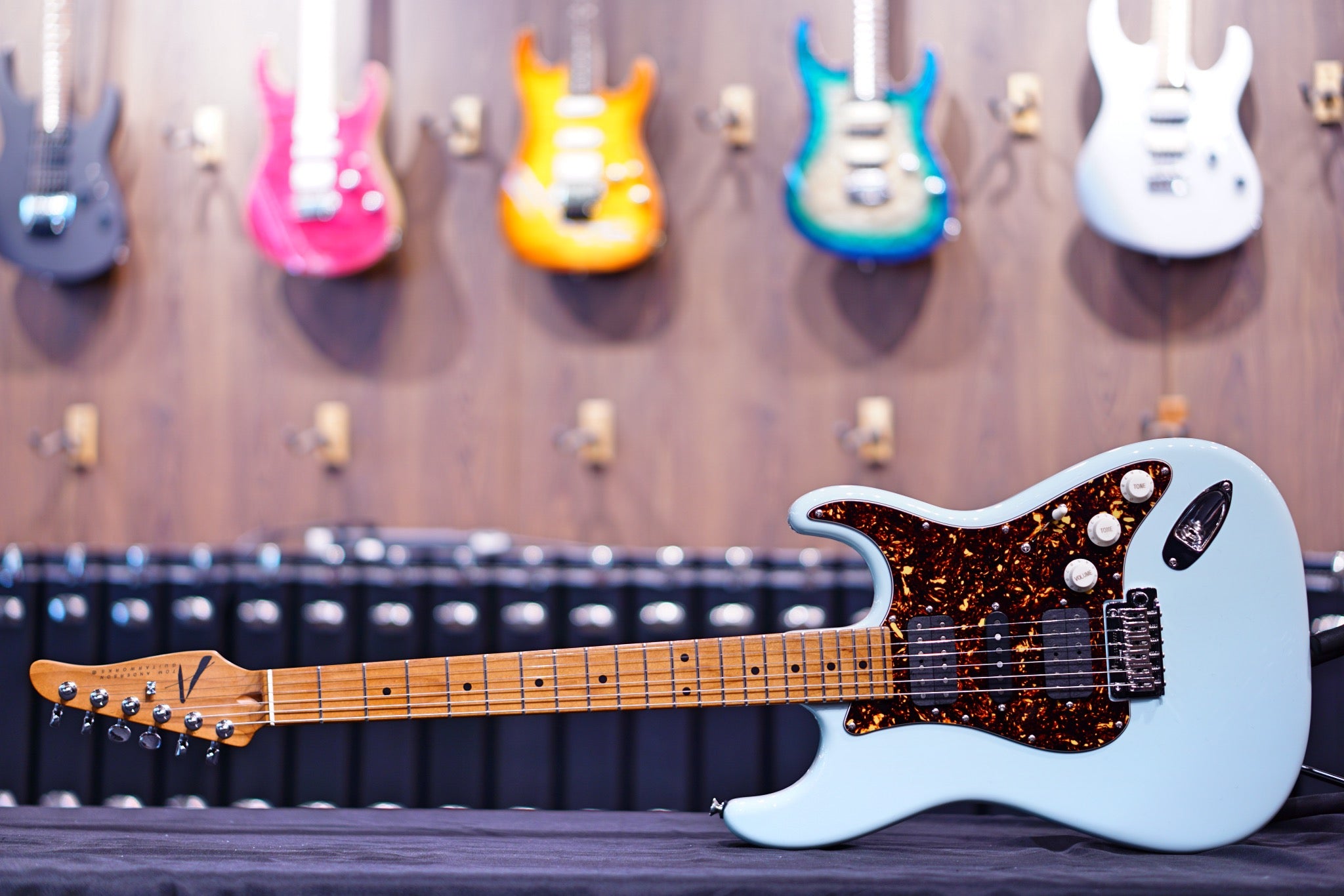 Anderson Icon Classic Sonic Blue * 09-30-22N * - HIENDGUITAR Anderson GUITAR