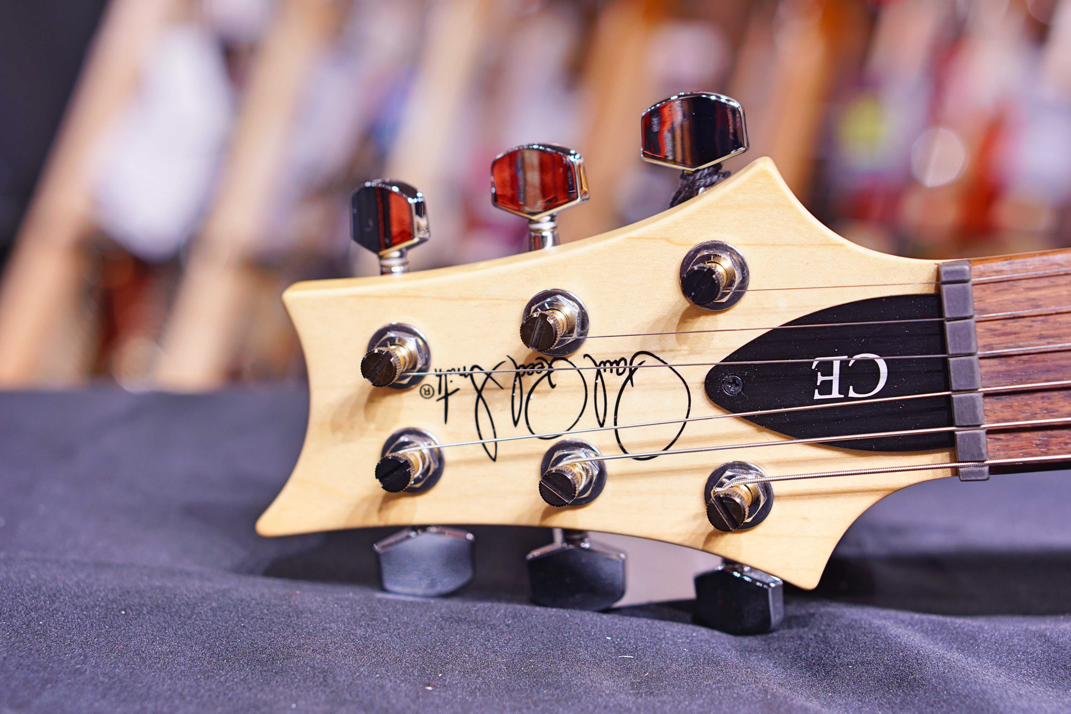 PRS CE24 Amber smokeburst 190277054 - HIENDGUITAR PRS GUITAR