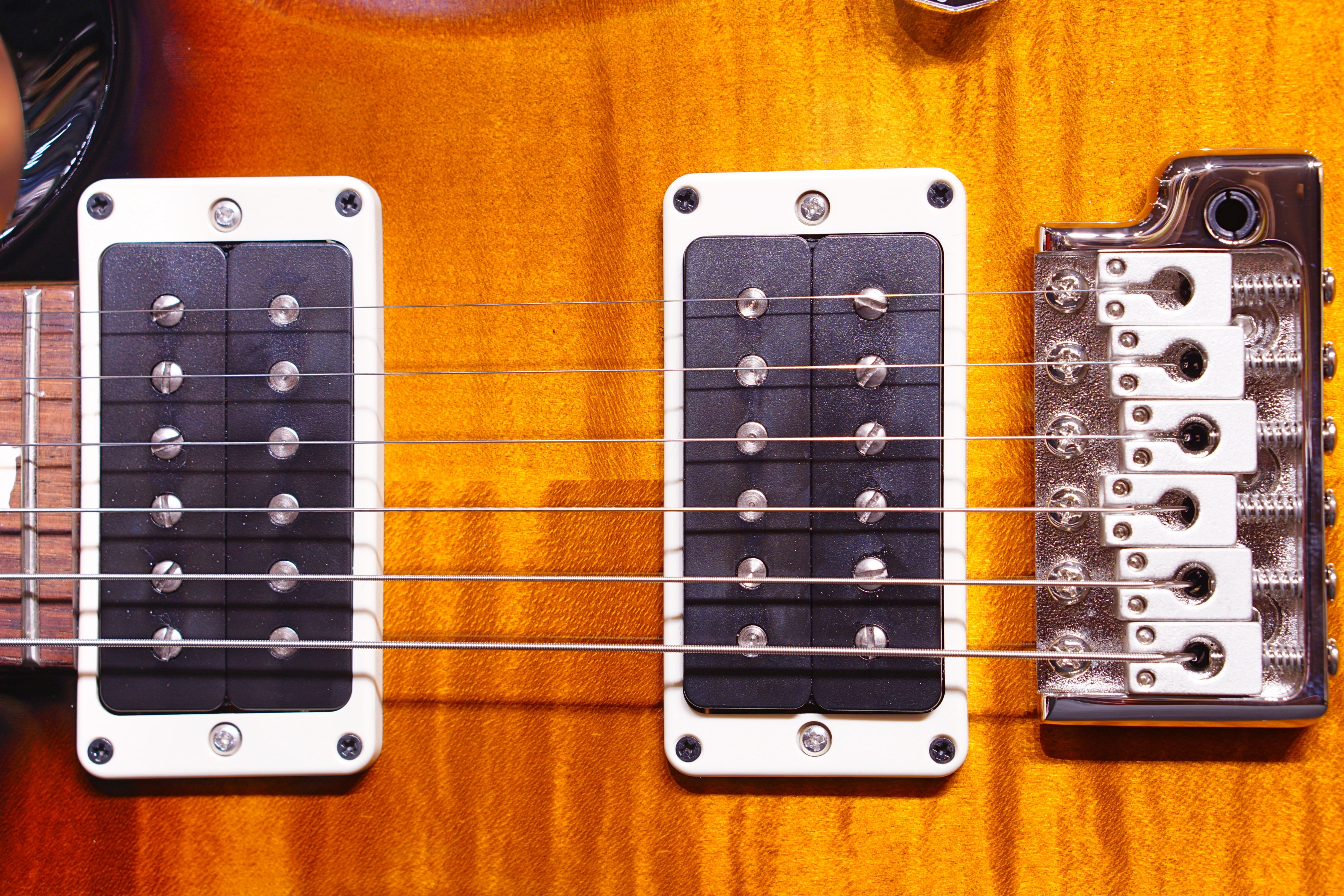 PRS CE24 Amber smokeburst 190277054 - HIENDGUITAR PRS GUITAR