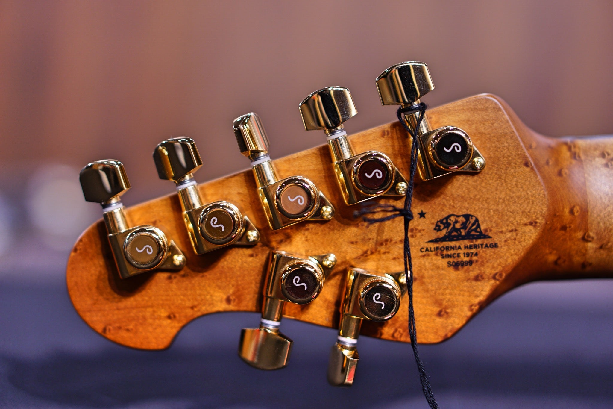 Ernie Ball Music man Cutlass HH Trem - 7 String - Jason Richardson - Rorschach Red - S06999 - HIENDGUITAR Musicman GUITAR