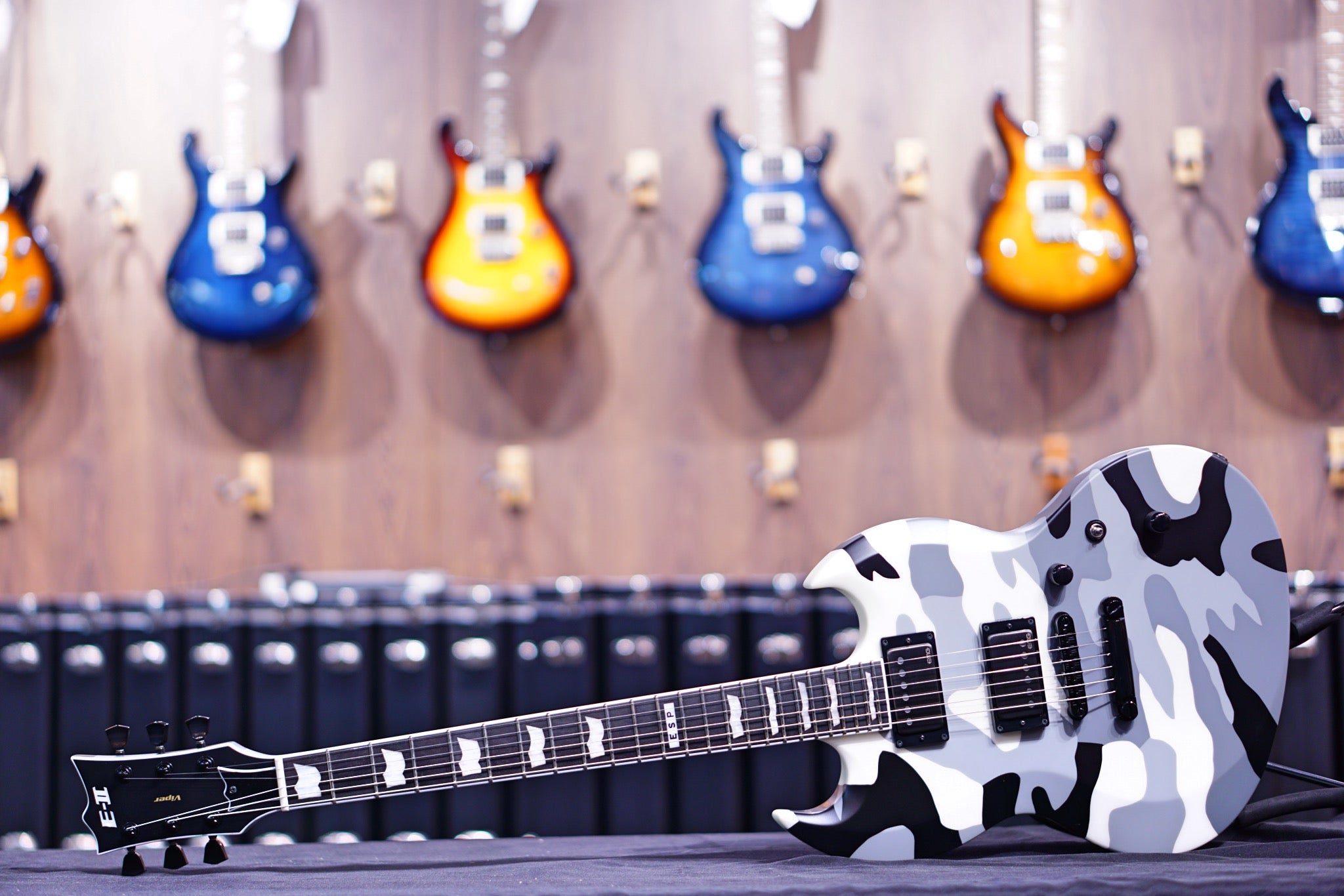 ESP E-II VIPER URBAN CAMO ES1502203 - HIENDGUITAR E-II GUITAR