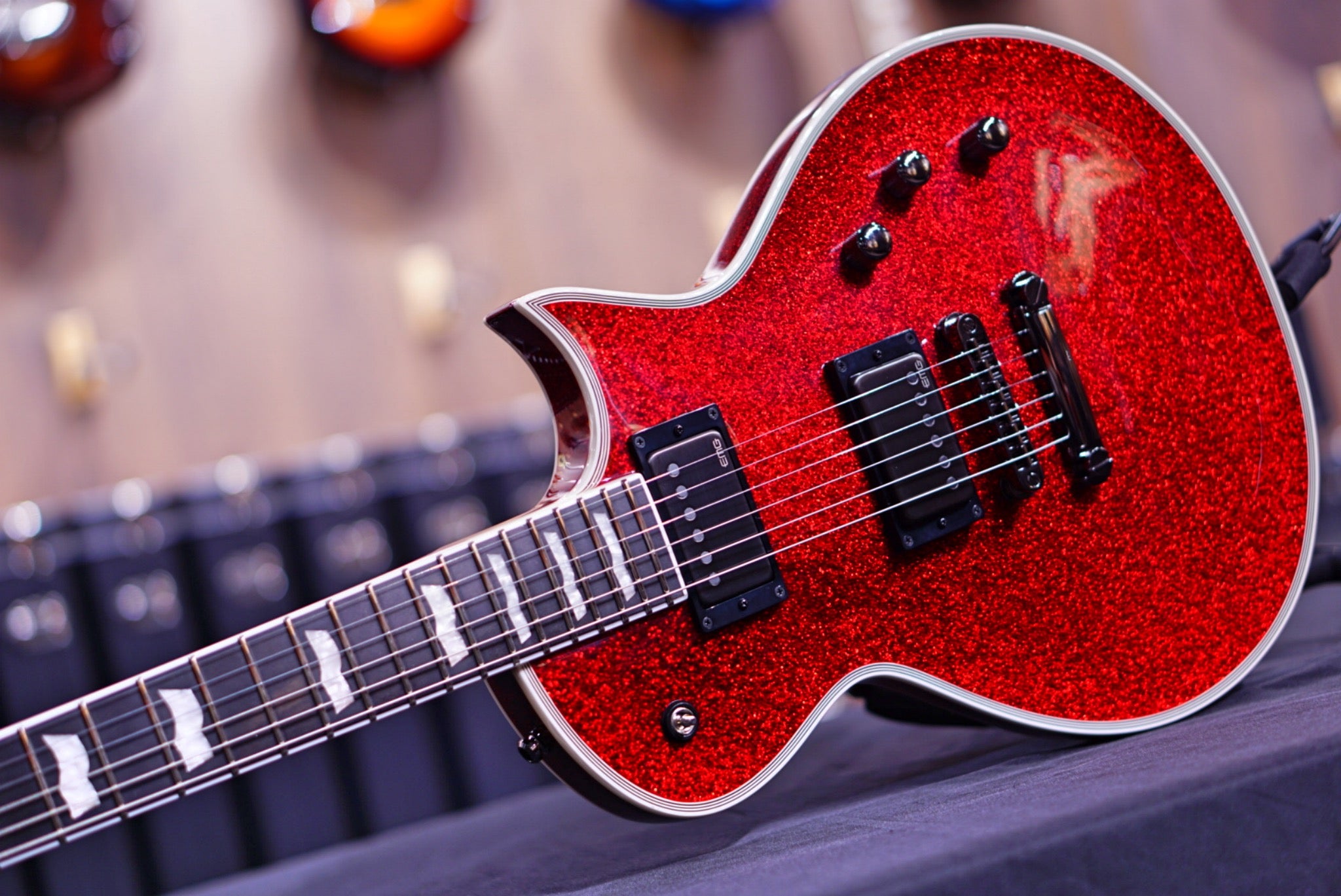 ESP E-II ECLIPSE DB RED SPARKLE ES2741203 - HIENDGUITAR E-II GUITAR