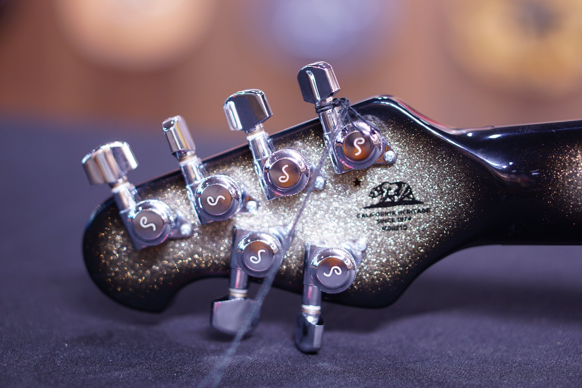 Music Man John Petrucci Majesty Bfr - Charred Silver M08215 - HIENDGUITAR Musicman GUITAR