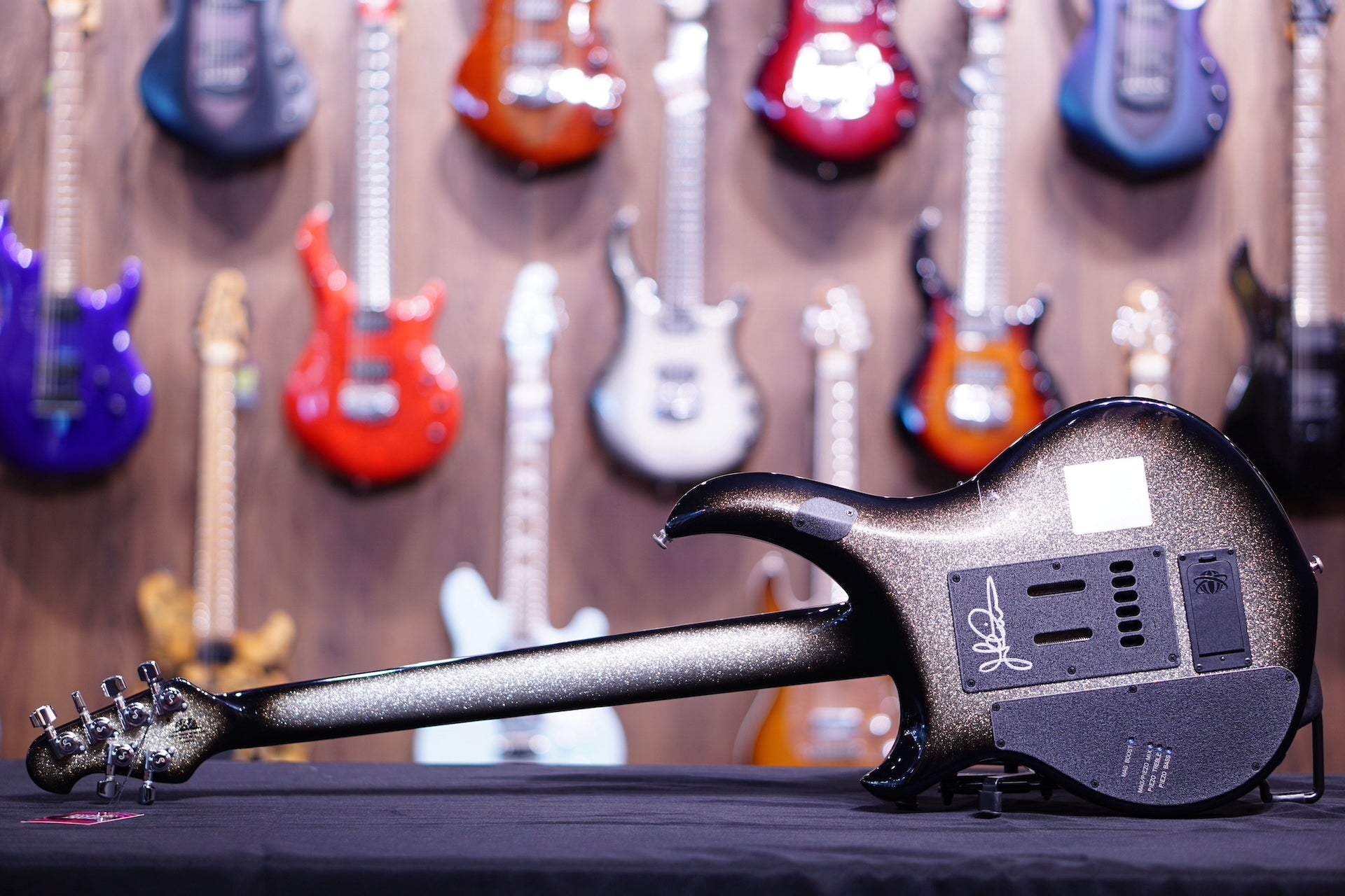 Music Man John Petrucci Majesty Bfr - Charred Silver M08215 - HIENDGUITAR Musicman GUITAR