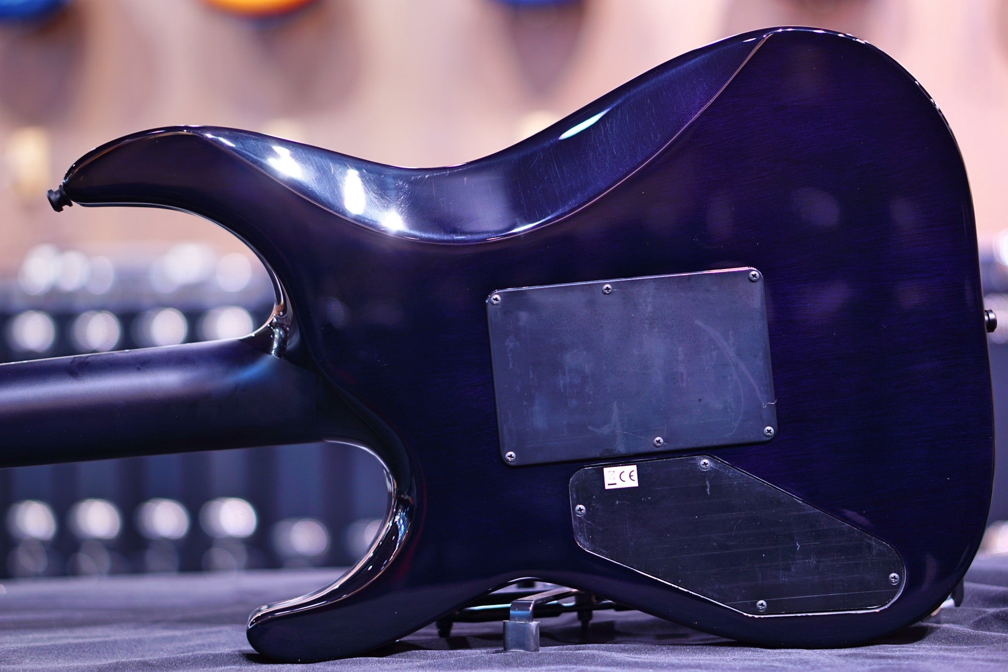 ESP E-II HORIZON FR quilt maple reindeer blue - HIENDGUITAR E-II guitar