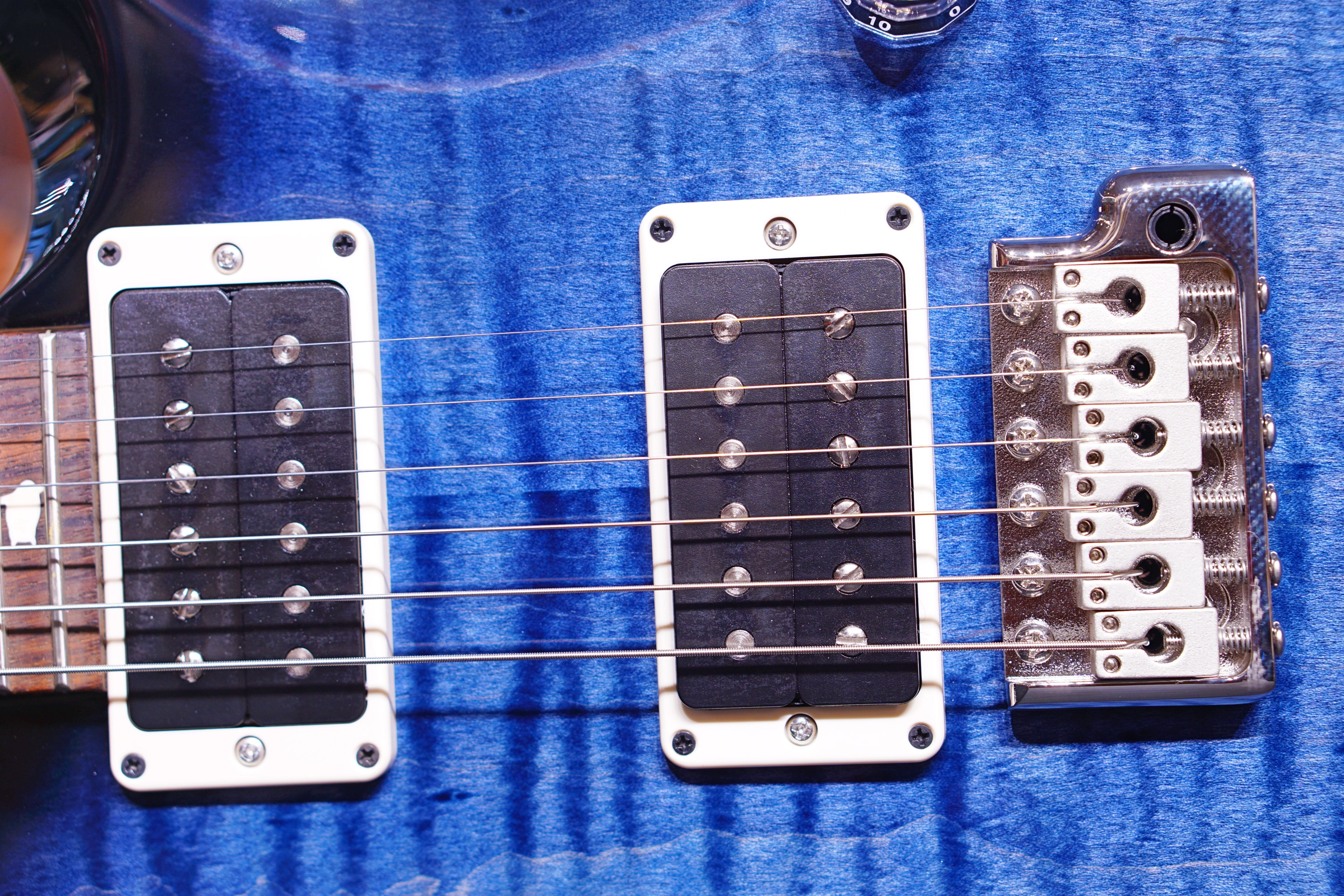 PRS CE24 Whale Blue Smokewrap burst 190275499 - HIENDGUITAR PRS GUITAR