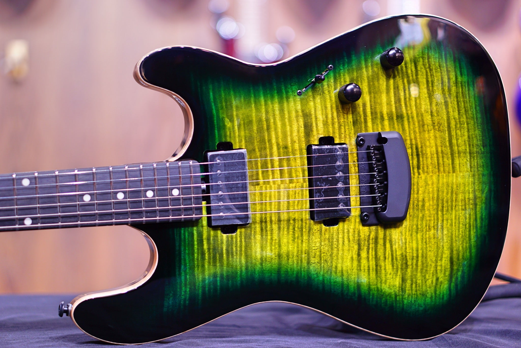 Ernie Ball Music Man Sabre Electric Guitar - Gator Burst H00824 - HIENDGUITAR Musicman GUITAR