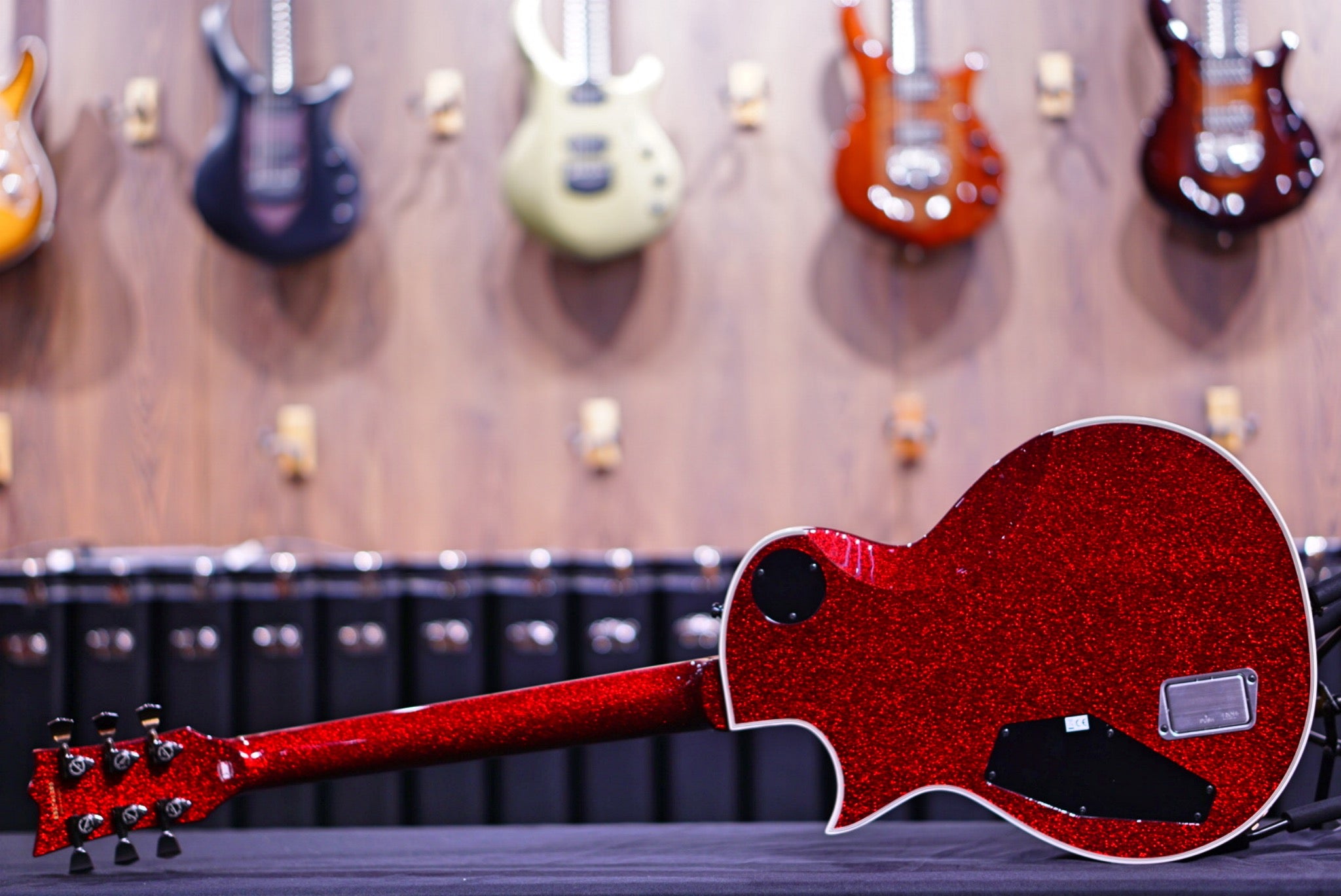 ESP E-II ECLIPSE DB RED SPARKLE ES2741203 - HIENDGUITAR E-II GUITAR