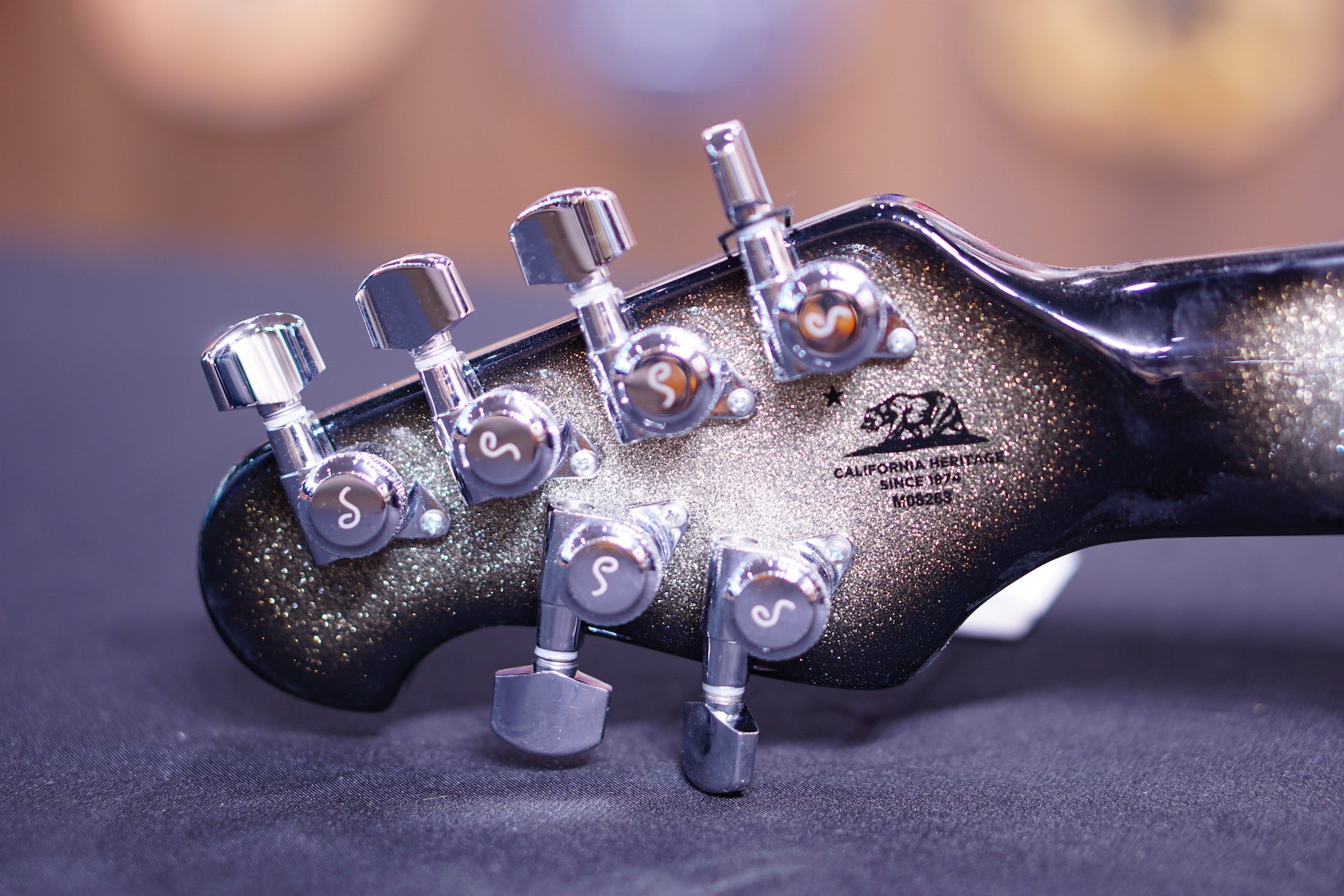 Music Man John Petrucci Majesty Bfr - Charred Silver M08263 - HIENDGUITAR Musicman GUITAR