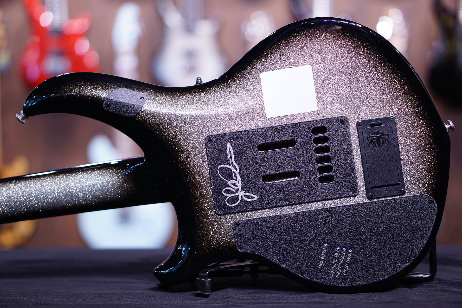 Music Man John Petrucci Majesty Bfr - Charred Silver M08263 - HIENDGUITAR Musicman GUITAR