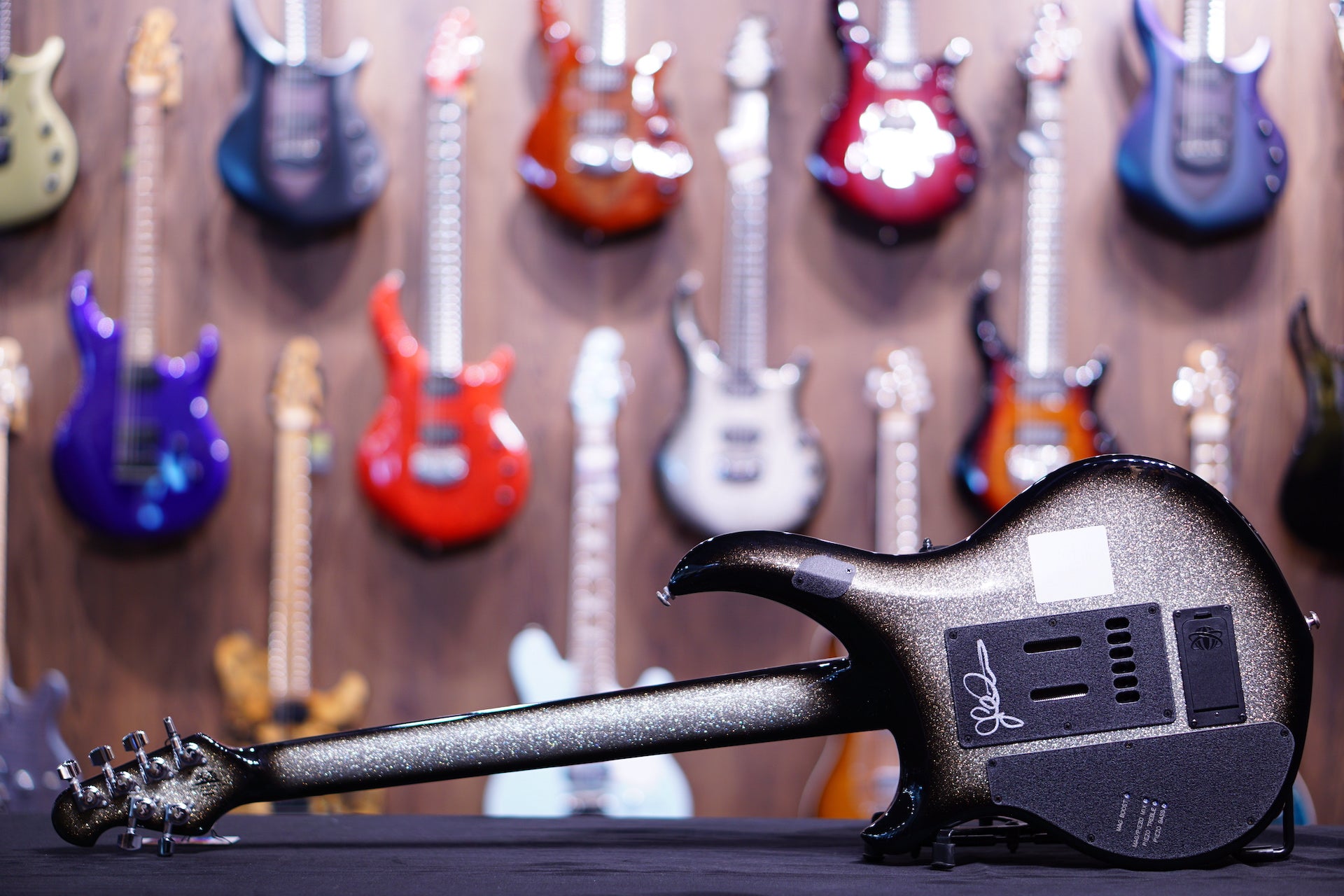 Music Man John Petrucci Majesty Bfr - Charred Silver M08263 - HIENDGUITAR Musicman GUITAR