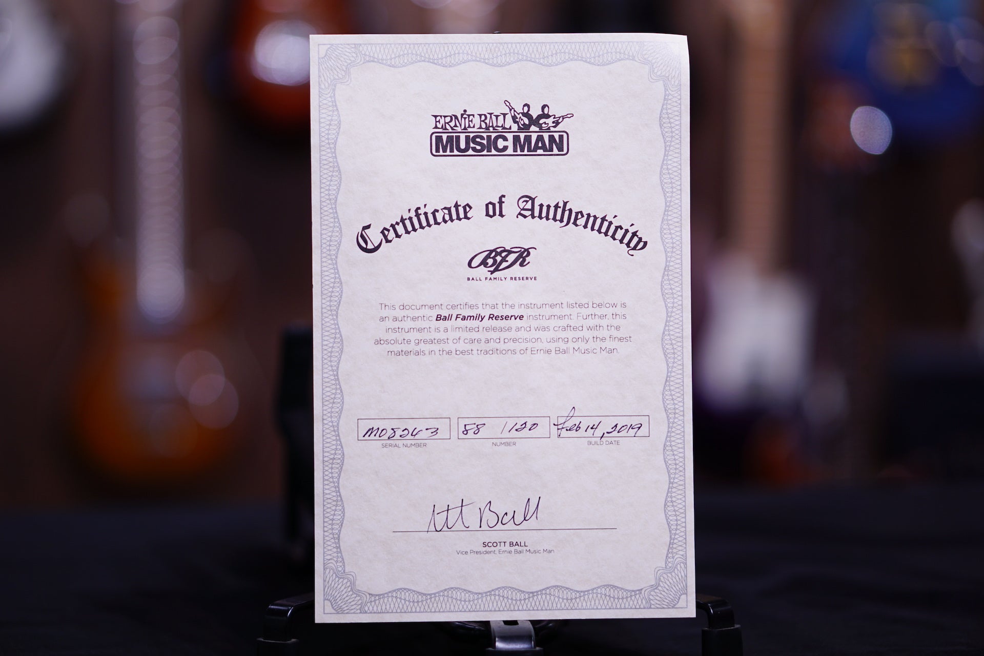 Music Man John Petrucci Majesty Bfr - Charred Silver M08263 - HIENDGUITAR Musicman GUITAR