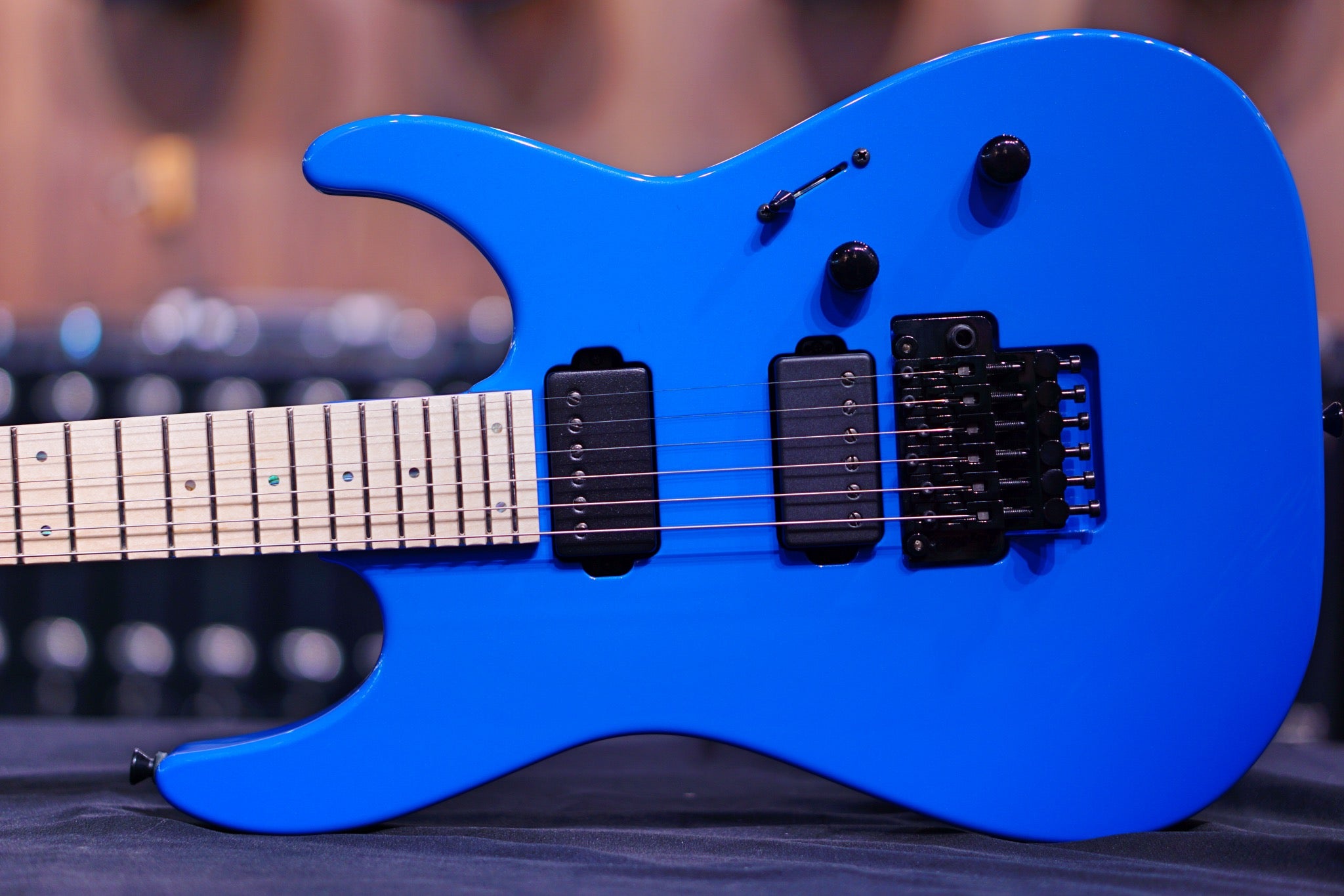 ESP ORIGINAL M-II DX/M Santorini Blue BMW E0870222 - HIENDGUITAR ESP GUITAR