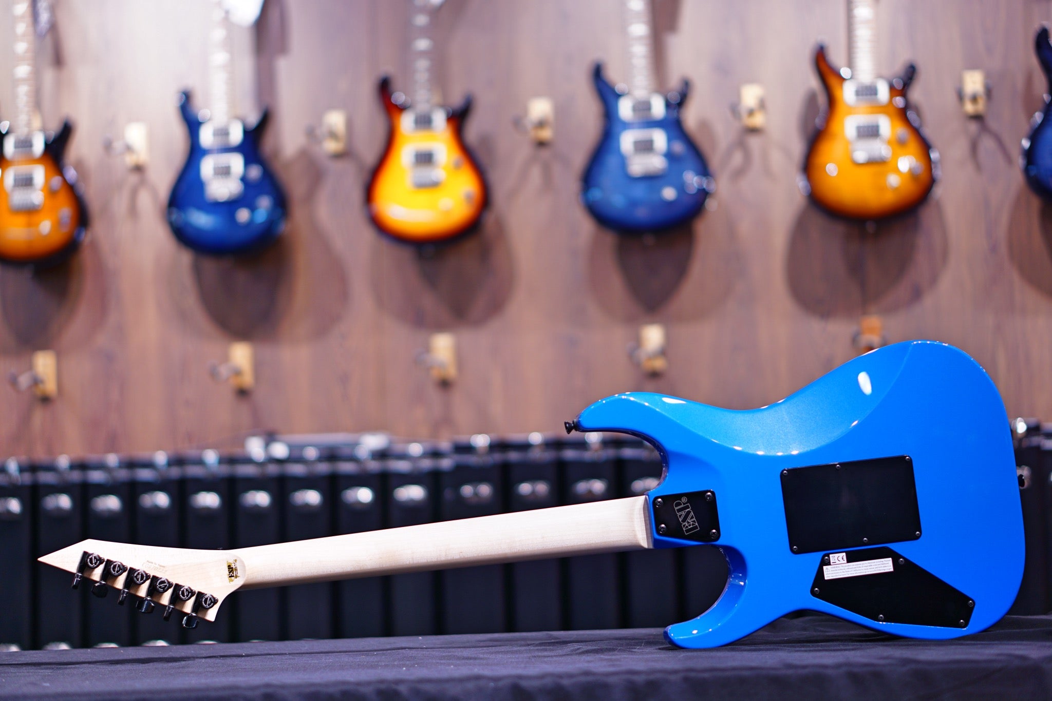 ESP ORIGINAL M-II DX/M Santorini Blue BMW E0870222 - HIENDGUITAR ESP GUITAR