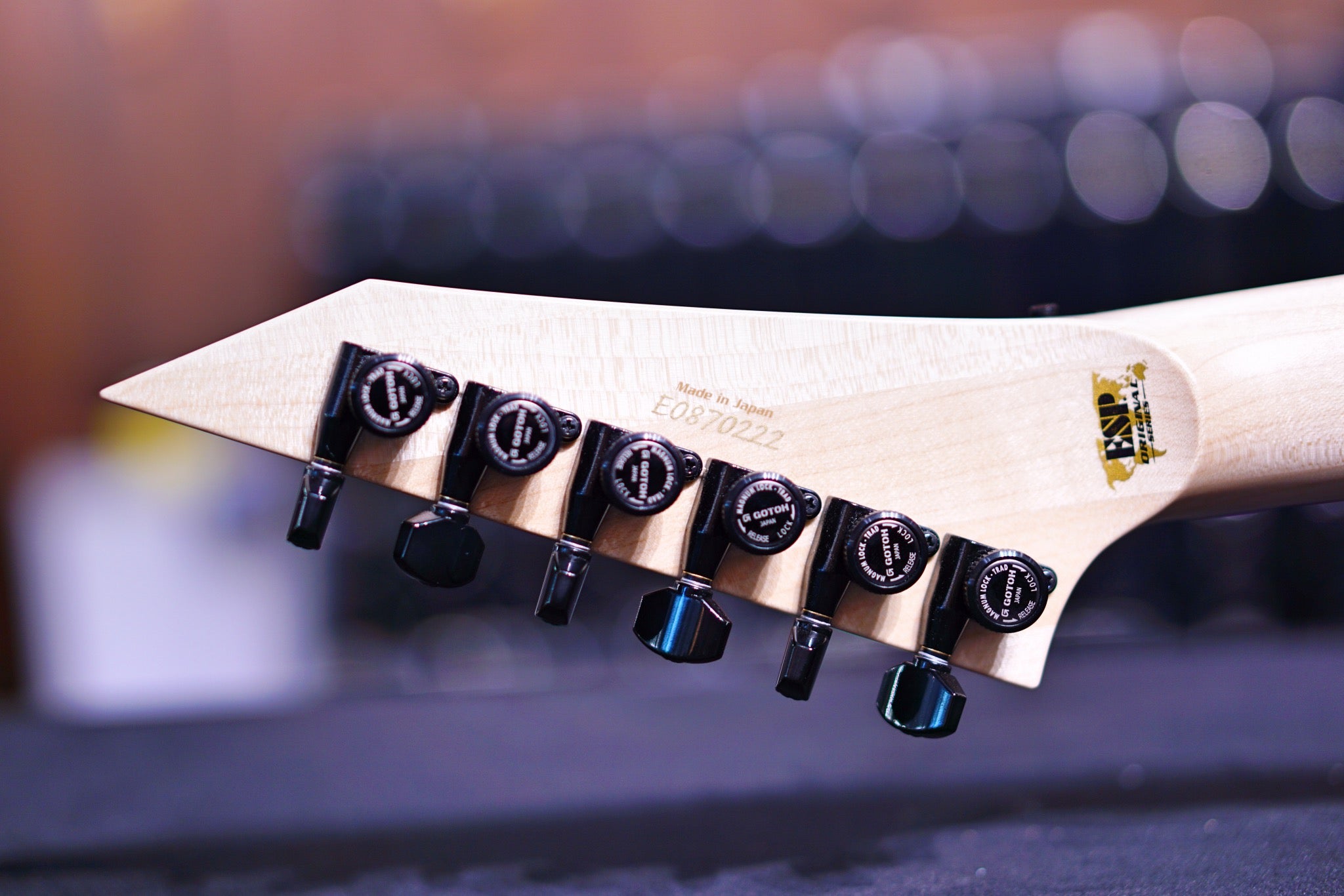 ESP ORIGINAL M-II DX/M Santorini Blue BMW E0870222 - HIENDGUITAR ESP GUITAR