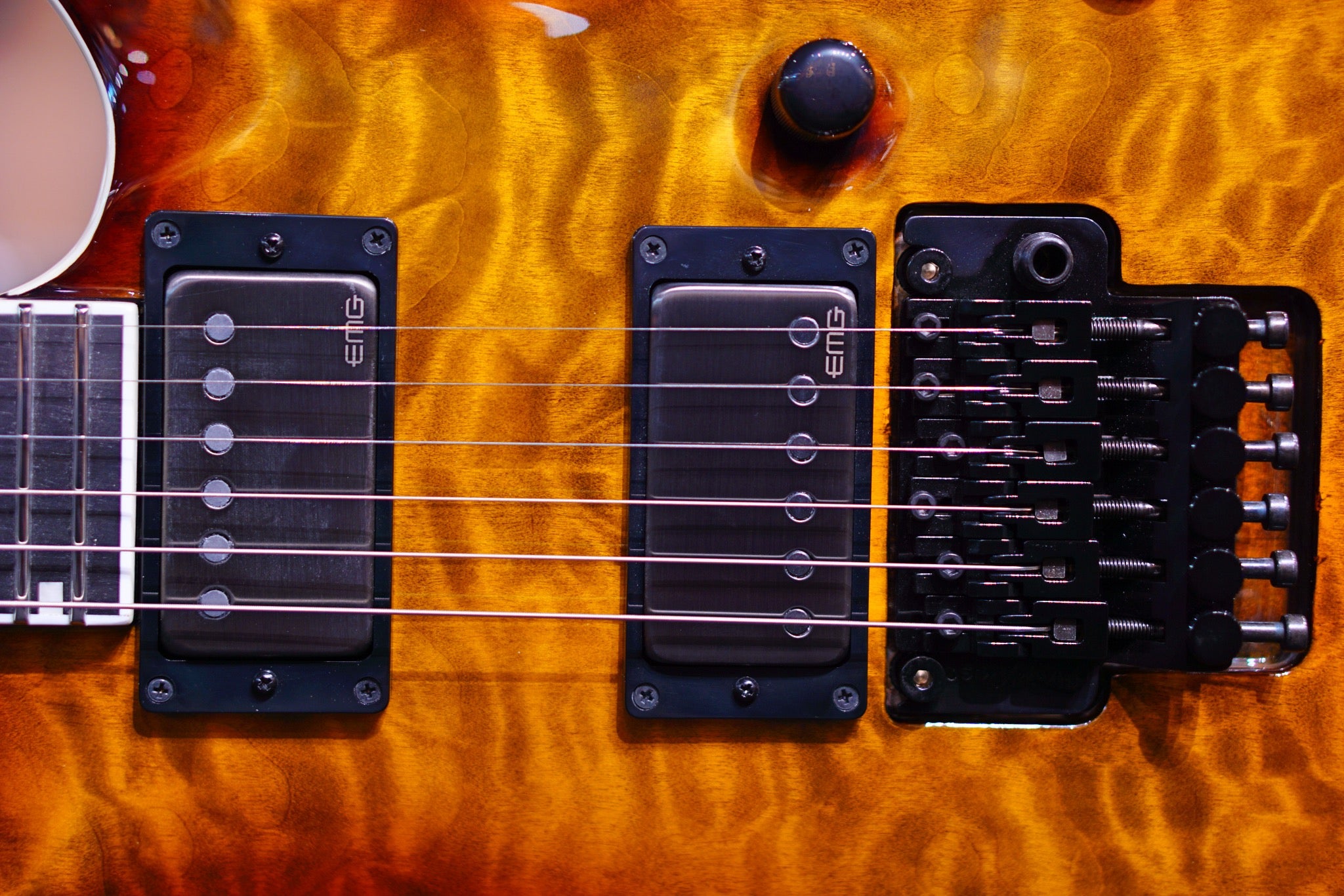 ESP E-II Horizon FR-II - Tigereye Sunburst ES6594213 - HIENDGUITAR E-II GUITAR