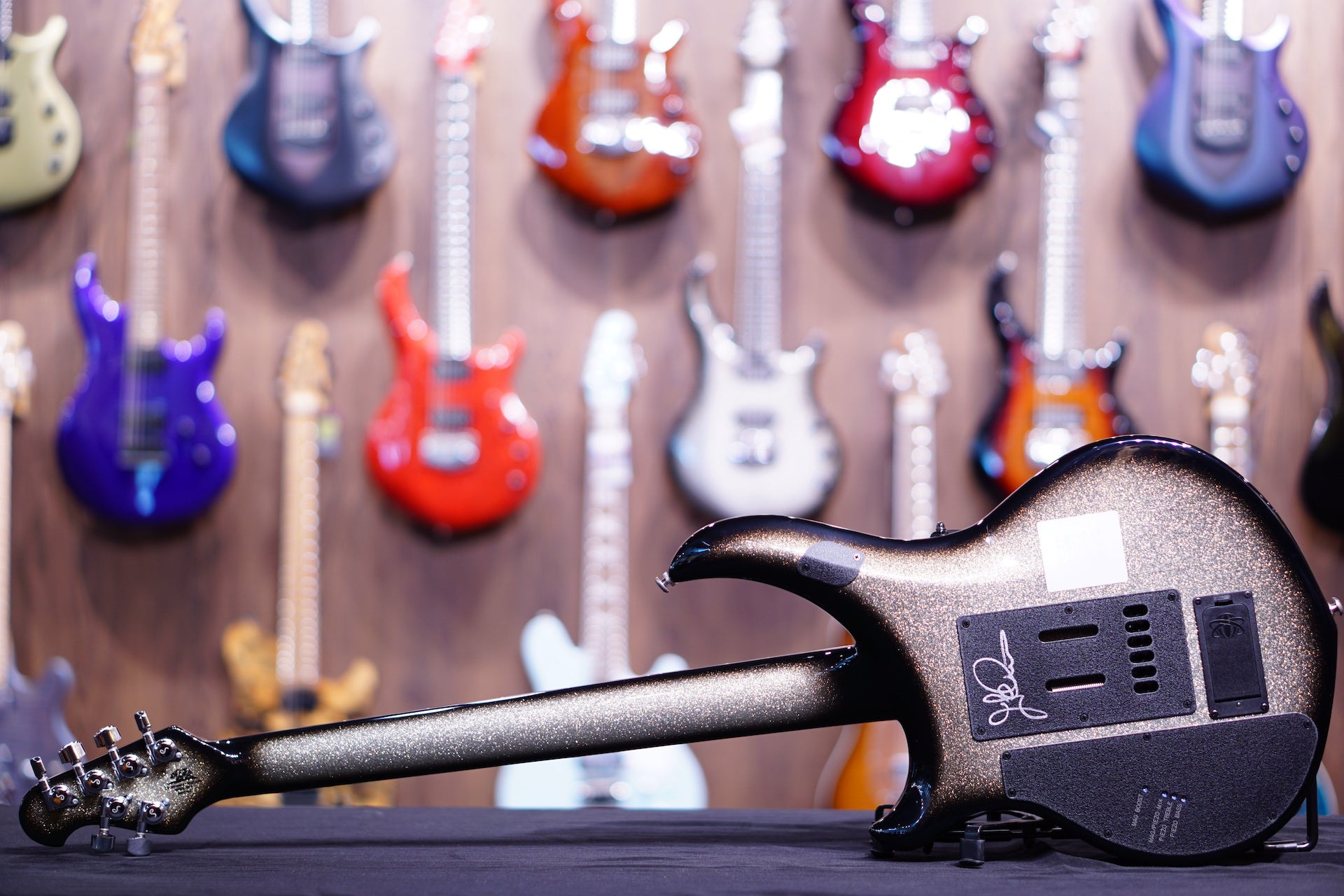 Music Man John Petrucci Majesty Bfr - Charred Silver M08193 - HIENDGUITAR Musicman GUITAR