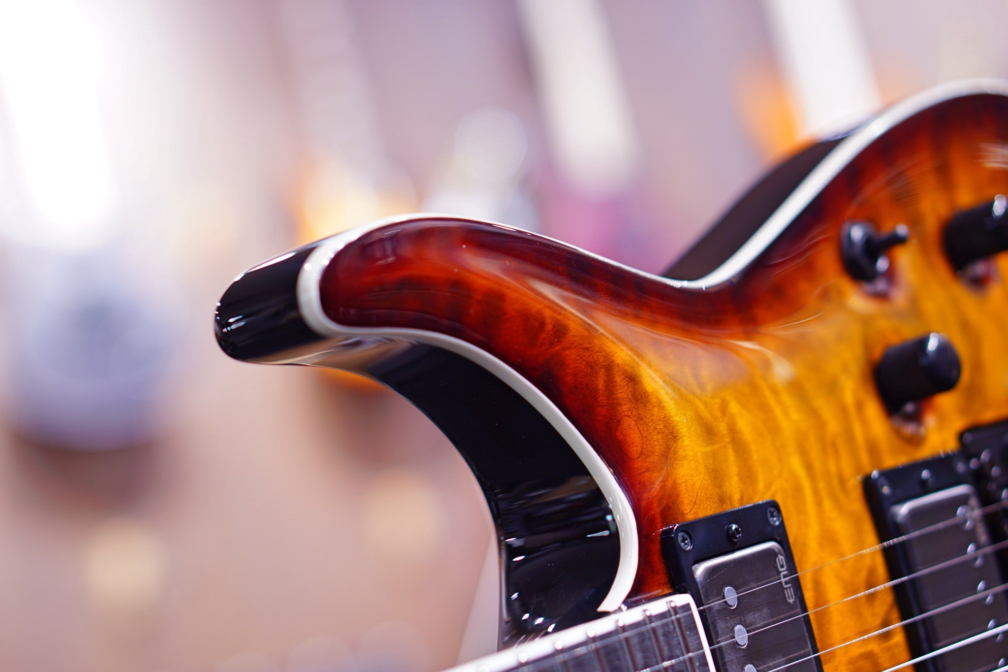 ESP E-II Horizon FR-II - Tigereye Sunburst ES6594213 - HIENDGUITAR E-II GUITAR