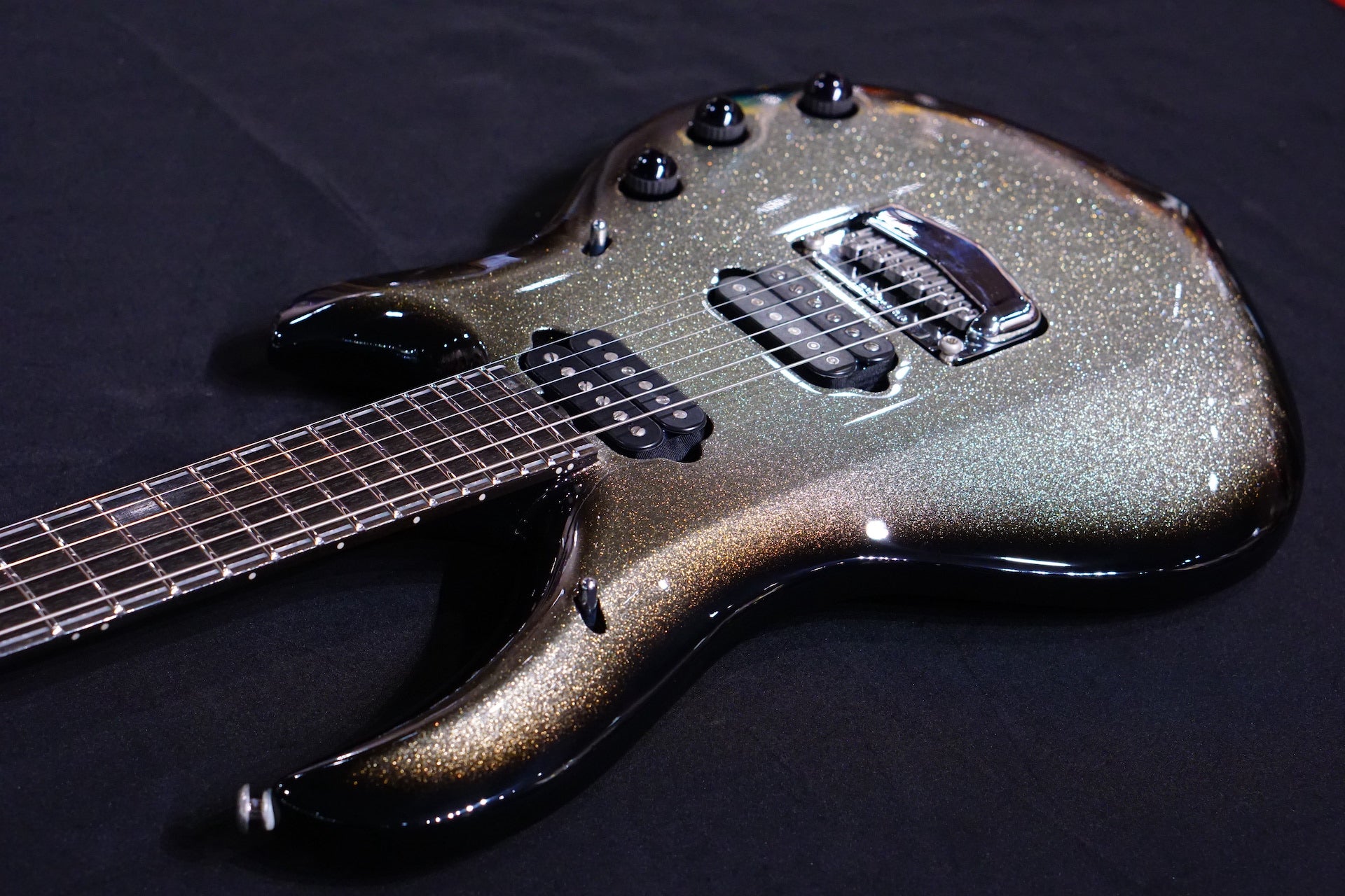Music Man John Petrucci Majesty Bfr - Charred Silver M08193 - HIENDGUITAR Musicman GUITAR