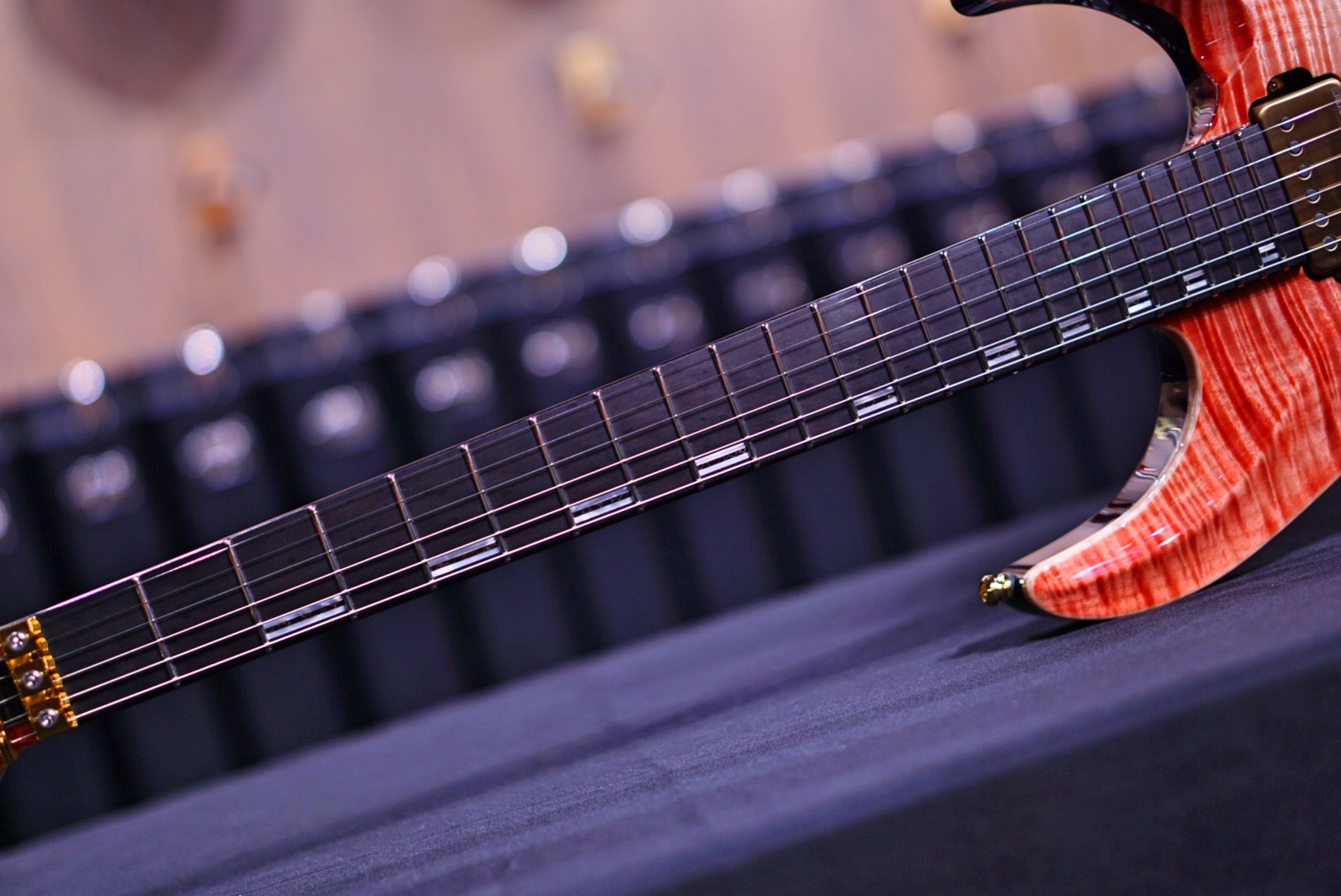 ESP Horizon FR CTM red blue Gradation E4231212 - HIENDGUITAR ESP GUITAR