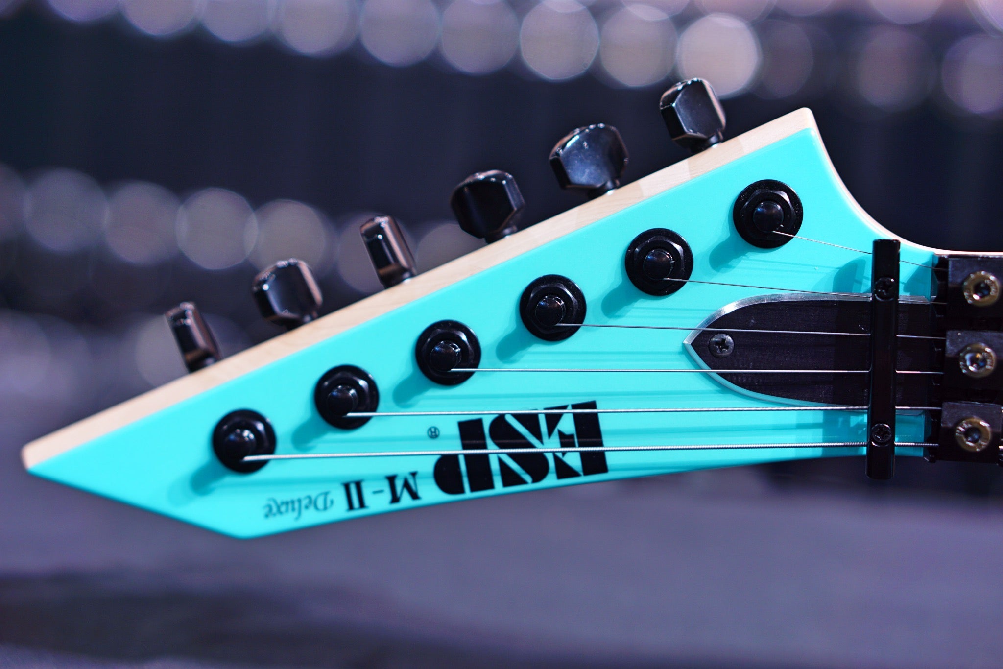 ESP ORIGINAL M-II DX/M mint green BMW E0080222 - HIENDGUITAR ESP GUITAR