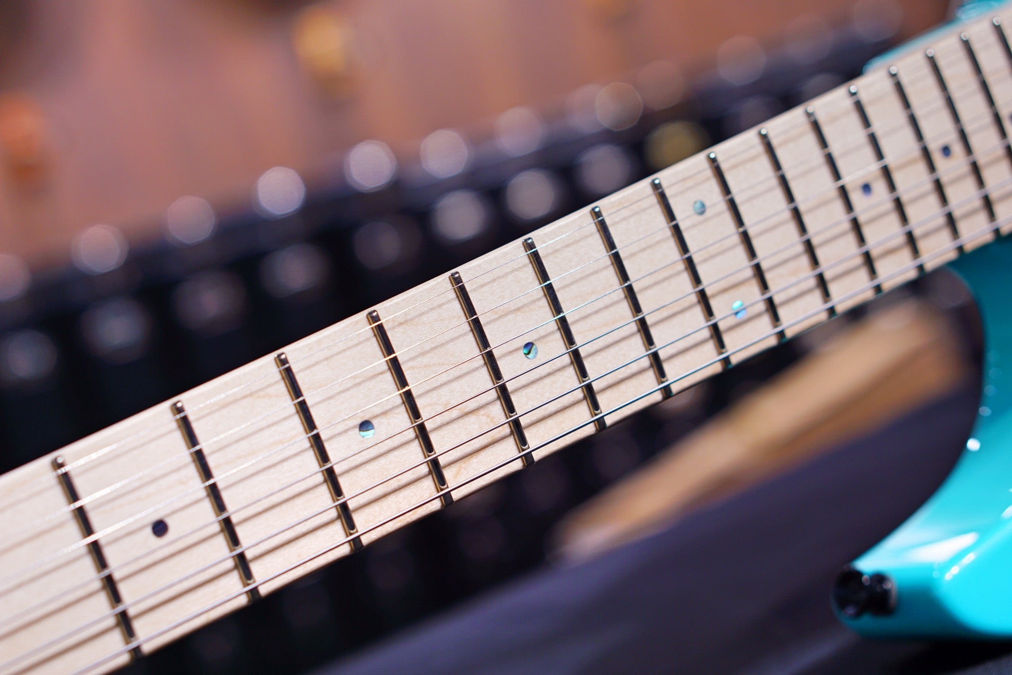 ESP ORIGINAL M-II DX/M mint green BMW E0080222 - HIENDGUITAR ESP GUITAR