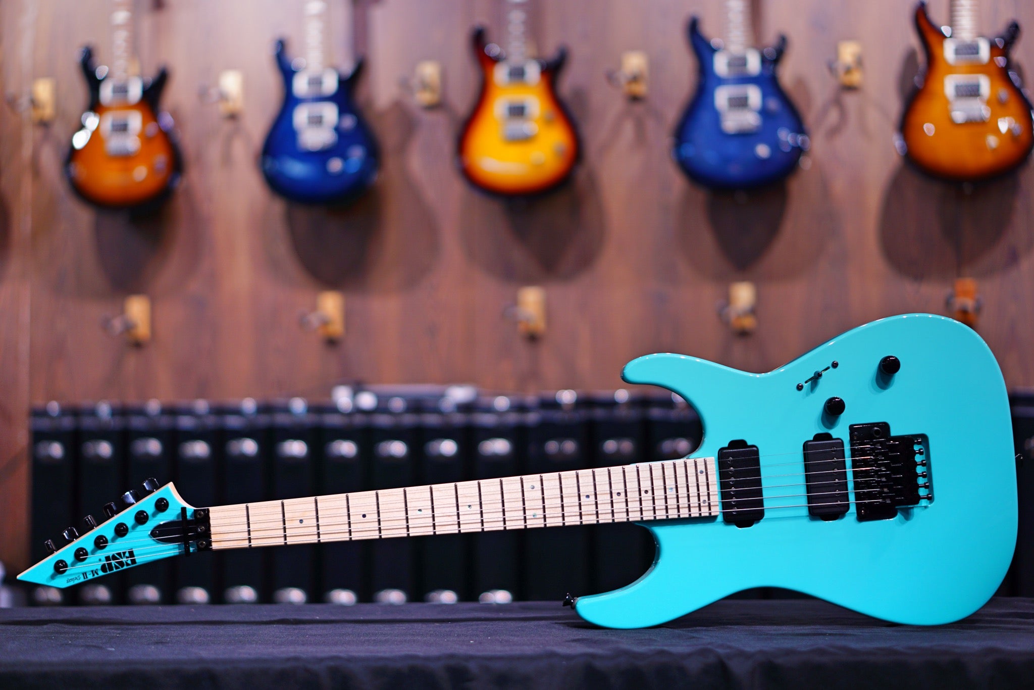 ESP ORIGINAL M-II DX/M mint green BMW E0080222 - HIENDGUITAR ESP GUITAR