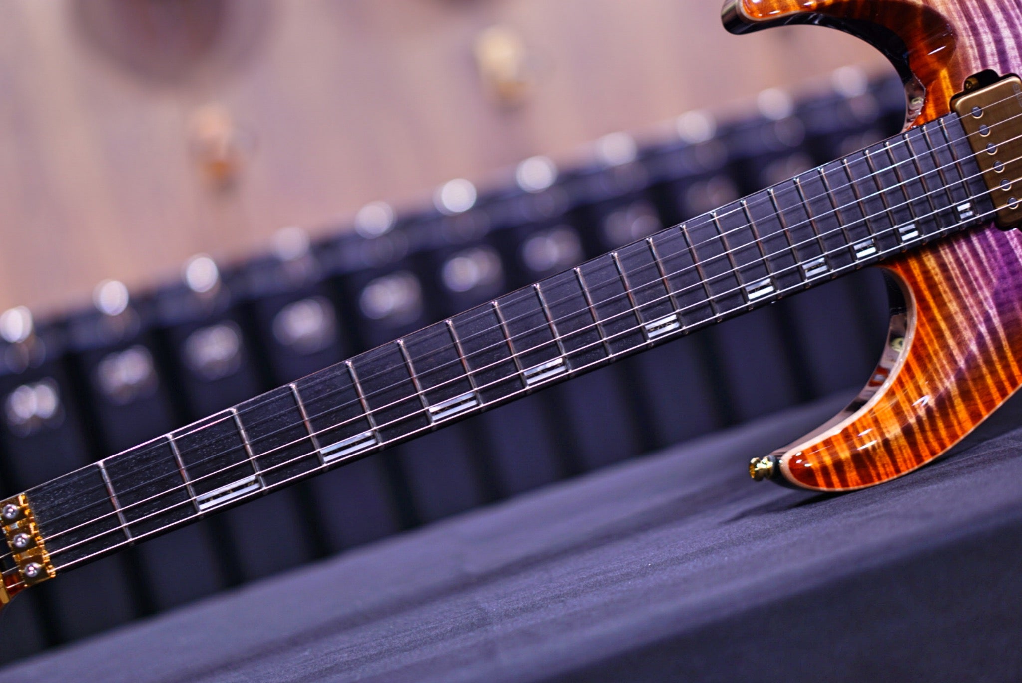 ESP Horizon FR CTM pink brown Gradation E3921212 - HIENDGUITAR ESP GUITAR