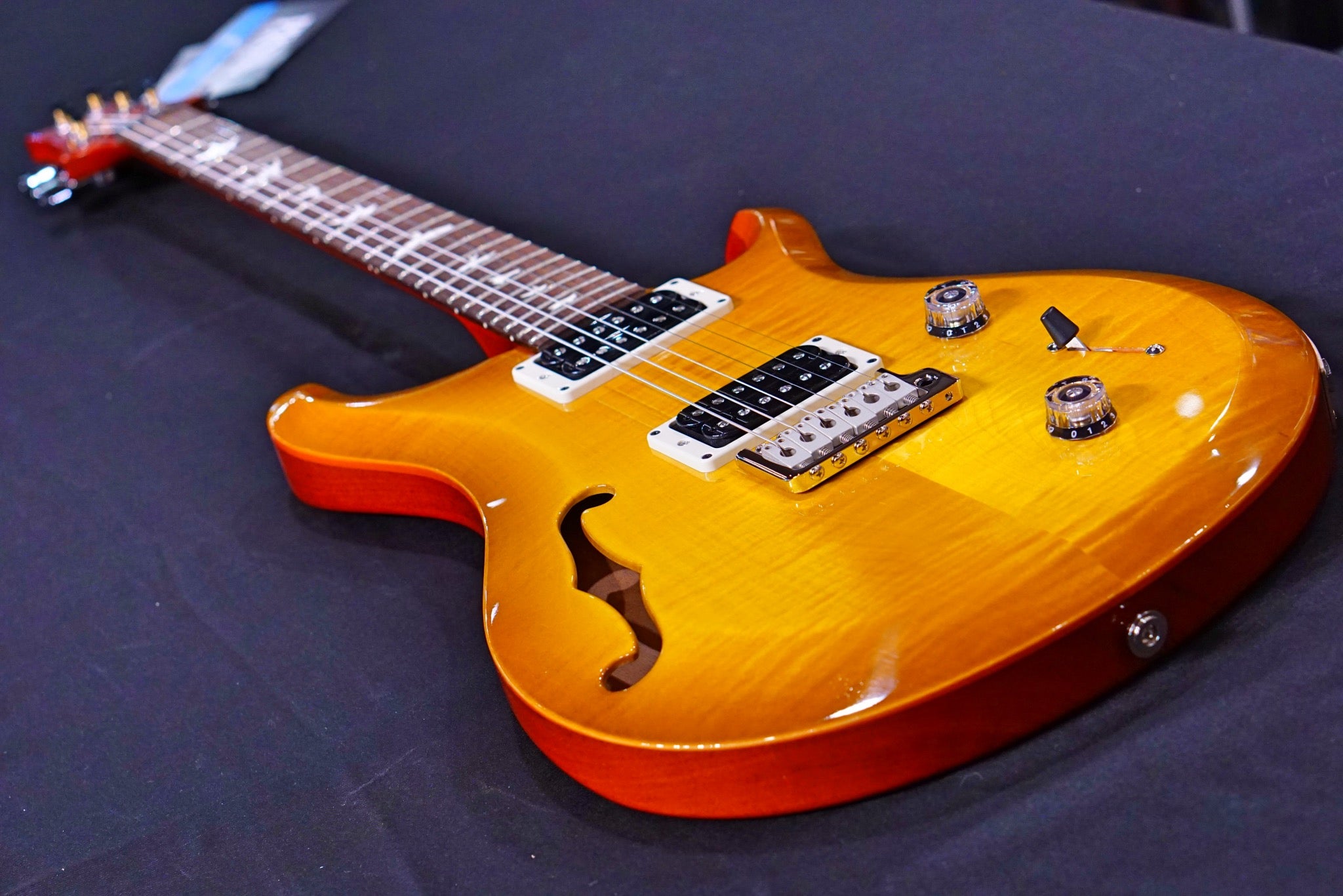 PRS S2 Custom 22 Semi-hollow - McCarty Sunburst S2048374 - HIENDGUITAR PRS GUITAR