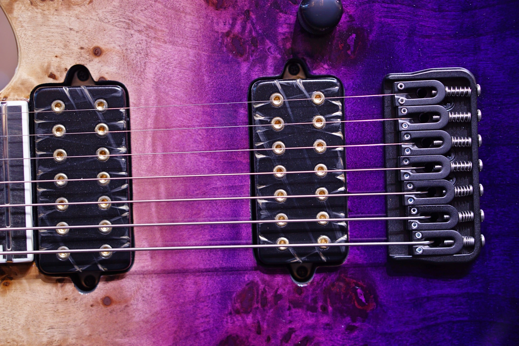 ESP E-II M-II 7 NT PURPLE NATURAL FADE ES8421223 - HIENDGUITAR E-II GUITAR
