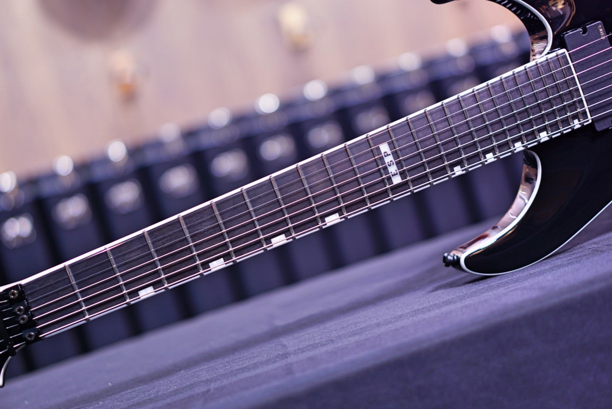 ESP E-II HORIZON FR-7 black ES6804213 - HIENDGUITAR E-II GUITAR