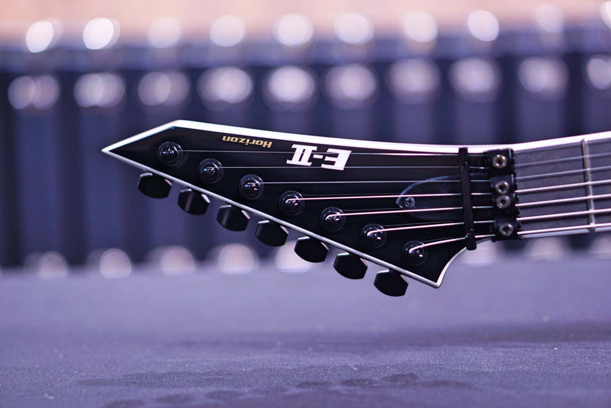 ESP E-II HORIZON FR-7 black ES6804213 - HIENDGUITAR E-II GUITAR