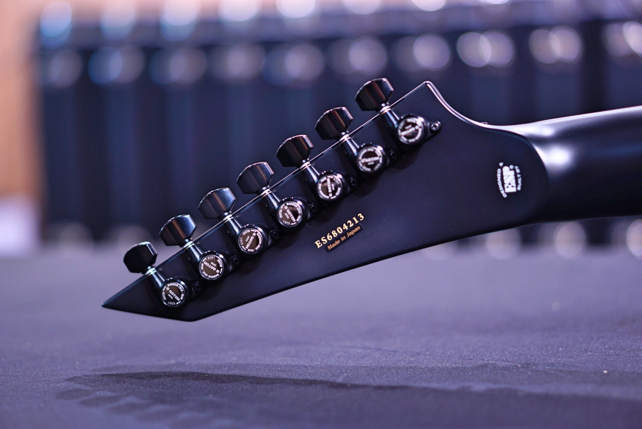 ESP E-II HORIZON FR-7 black ES6804213 - HIENDGUITAR E-II GUITAR