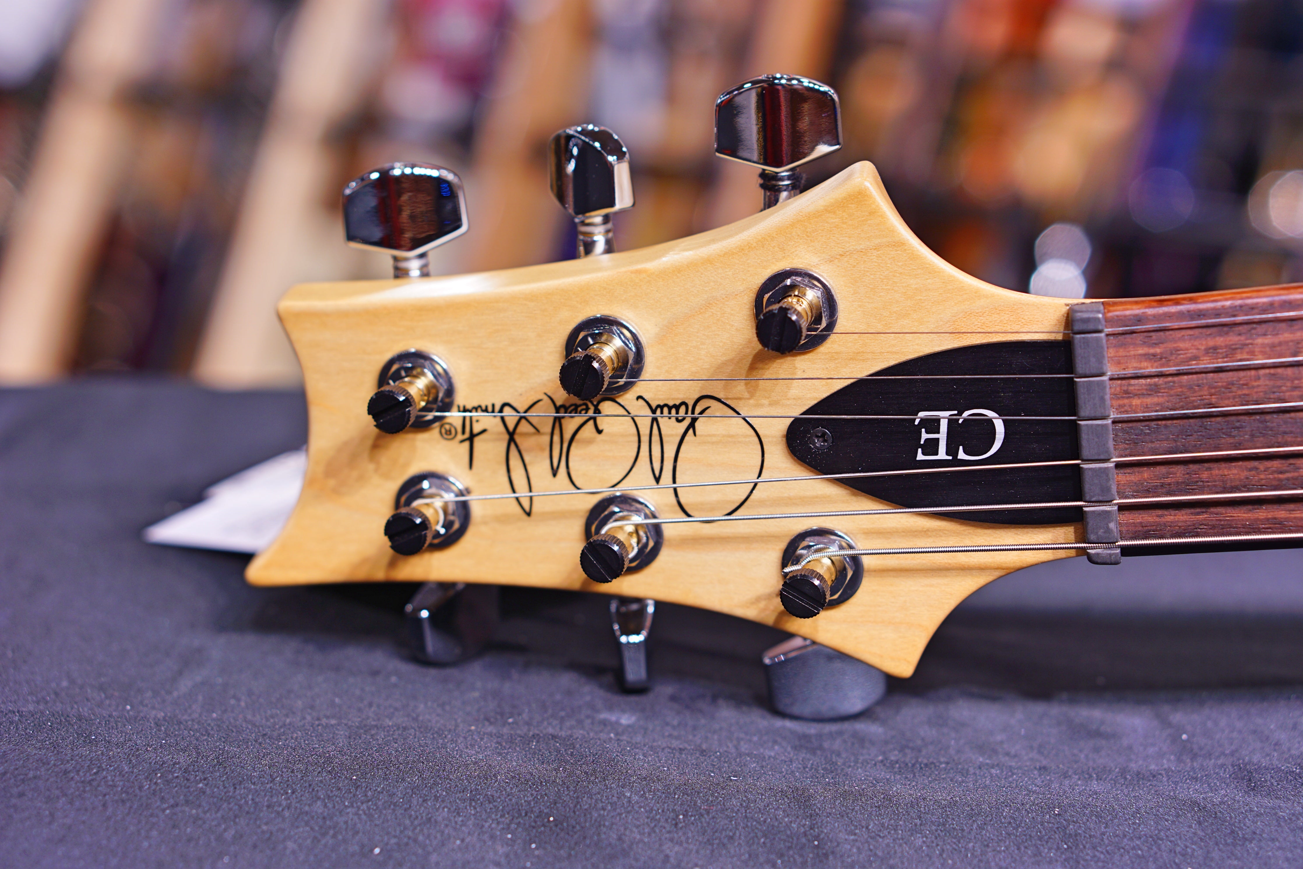 PRS CE24 Amber Smoke Wrap Burst 190278431 - HIENDGUITAR PRS GUITAR