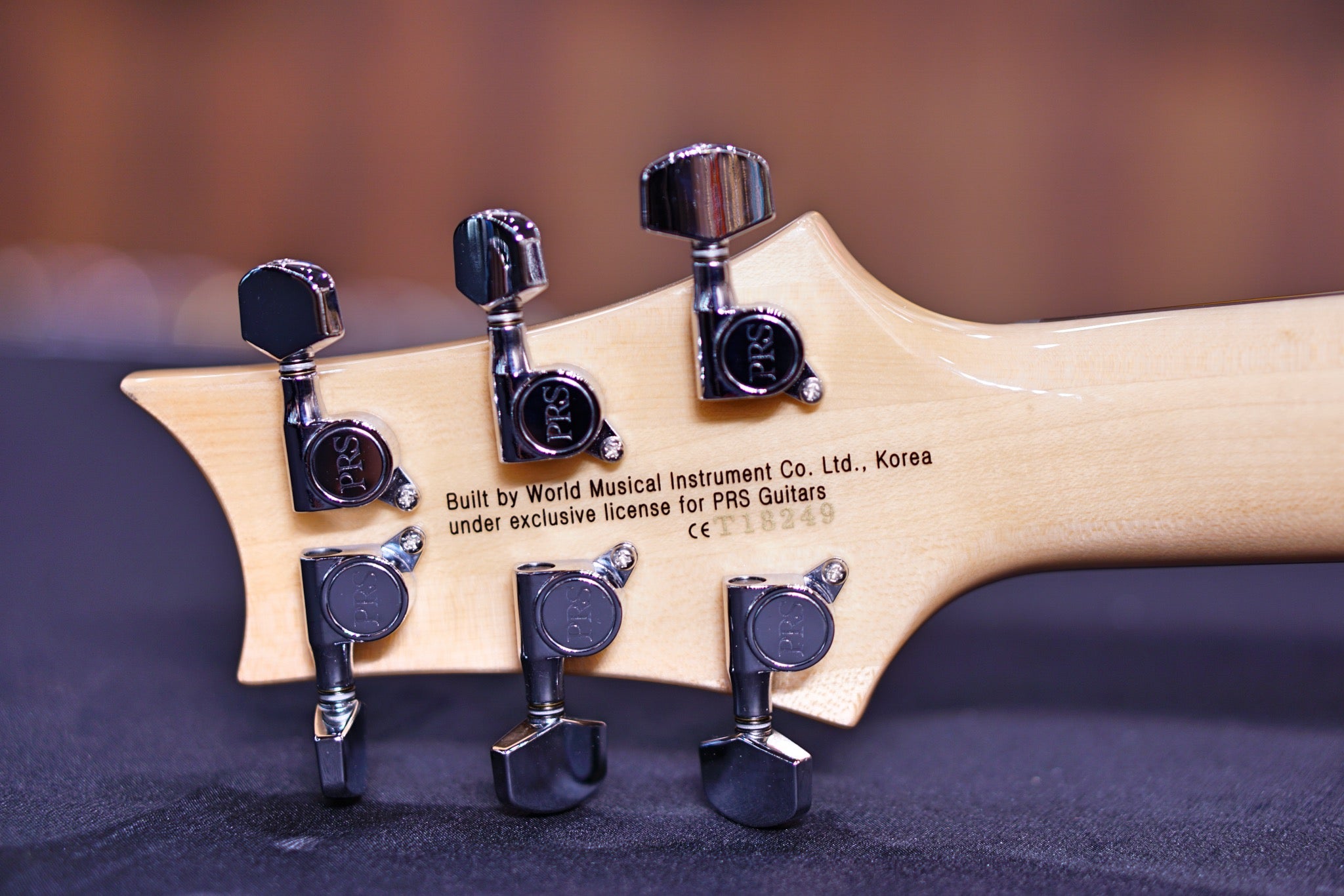 PRS SE Exotic ebony custom 24 NEW 2020 version - HIENDGUITAR PRS SE GUITAR