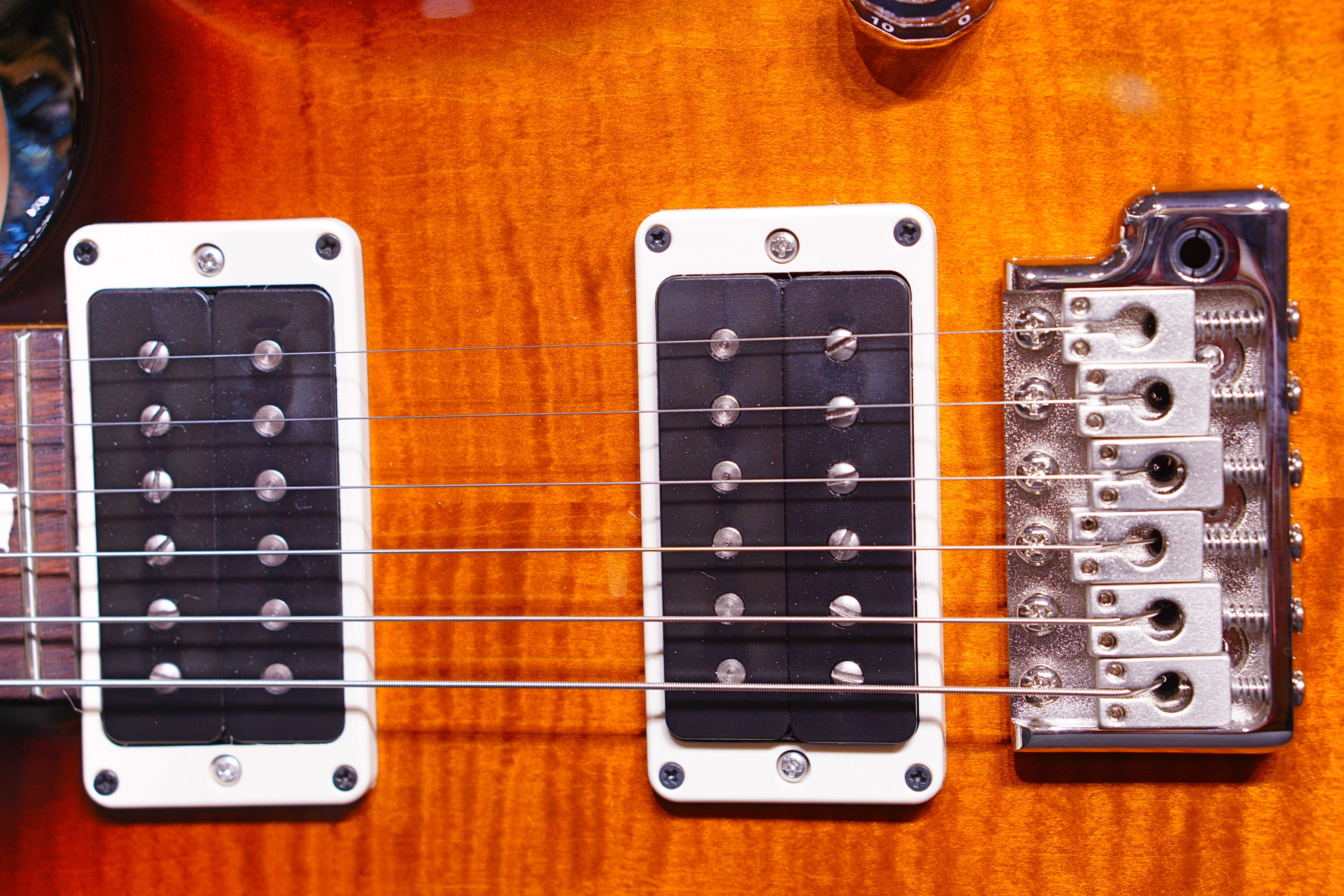 PRS CE24 Amber Smoke Wrap Burst 190278431 - HIENDGUITAR PRS GUITAR