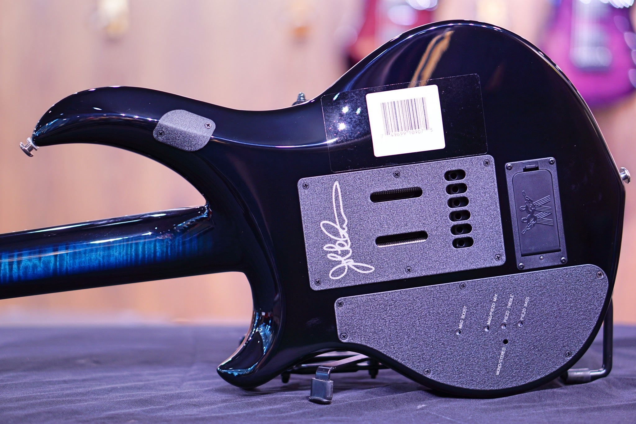 Ernie Ball Music Man John Petrucci Majesty Electric Guitar - Hydrospace with Ebony Fingerboard M014770 - HIENDGUITAR Musicman GUITAR