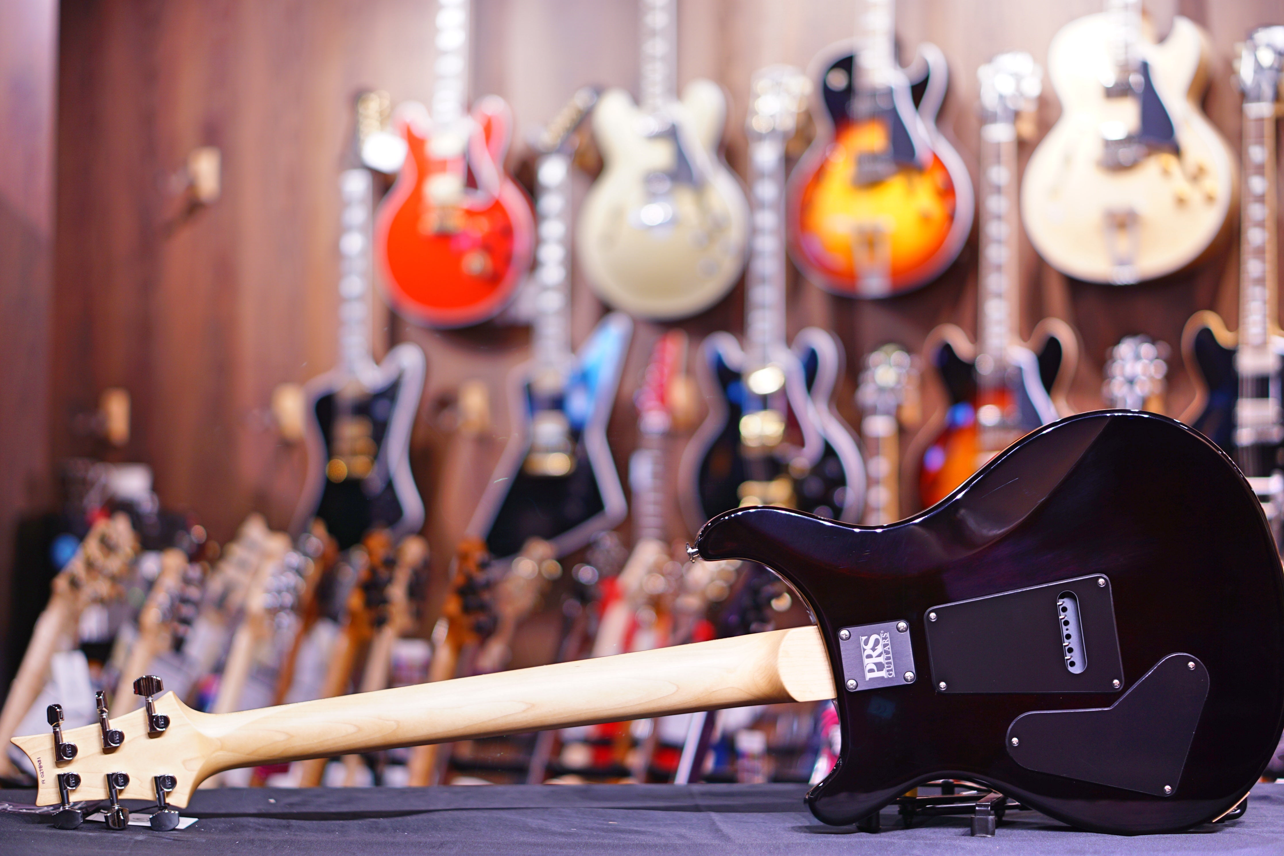 PRS CE24 Amber Smoke Wrap Burst 190278431 - HIENDGUITAR PRS GUITAR