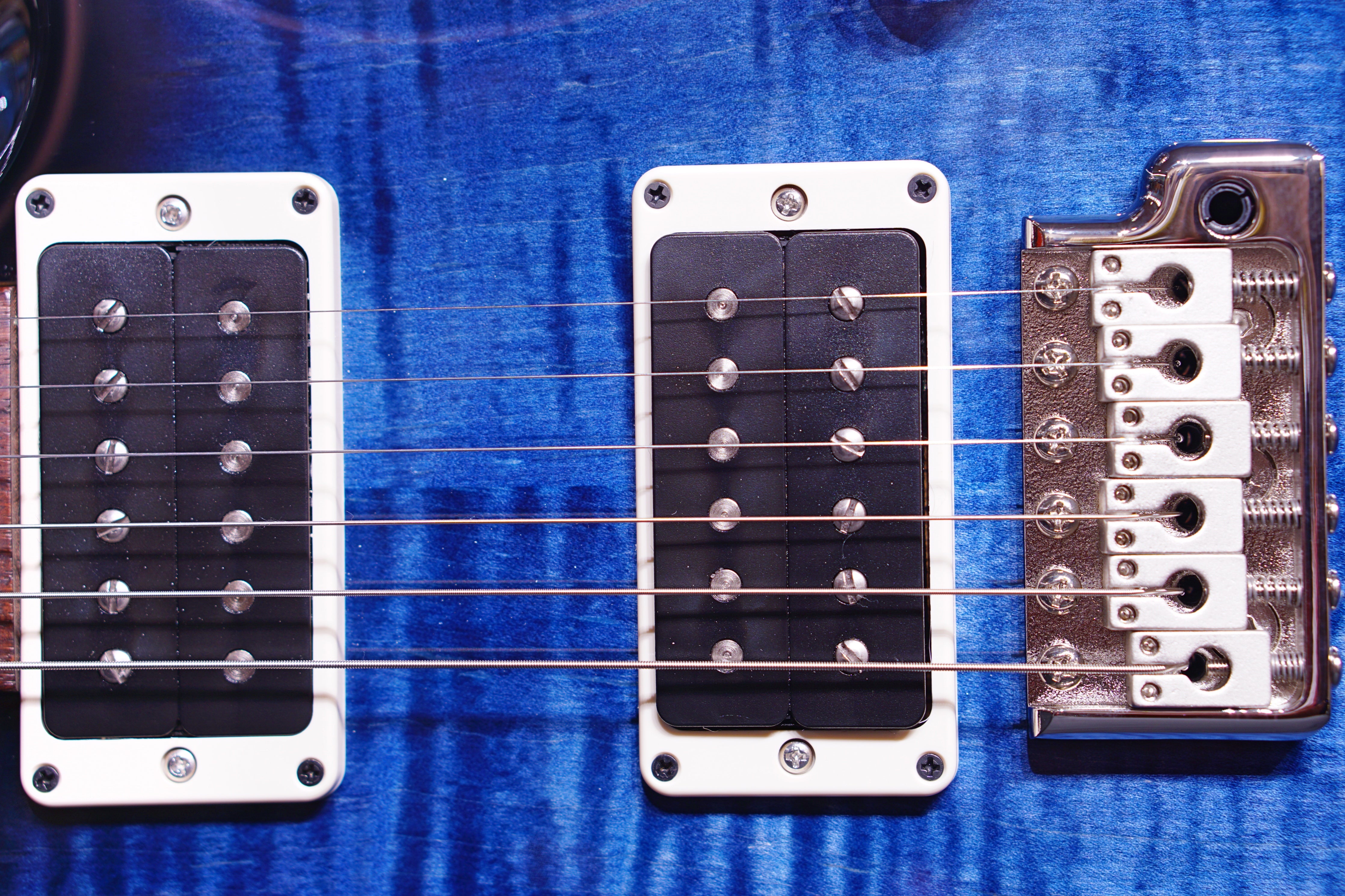 PRS CE24 Whale Blue Smokeburst 190279847 - HIENDGUITAR PRS GUITAR