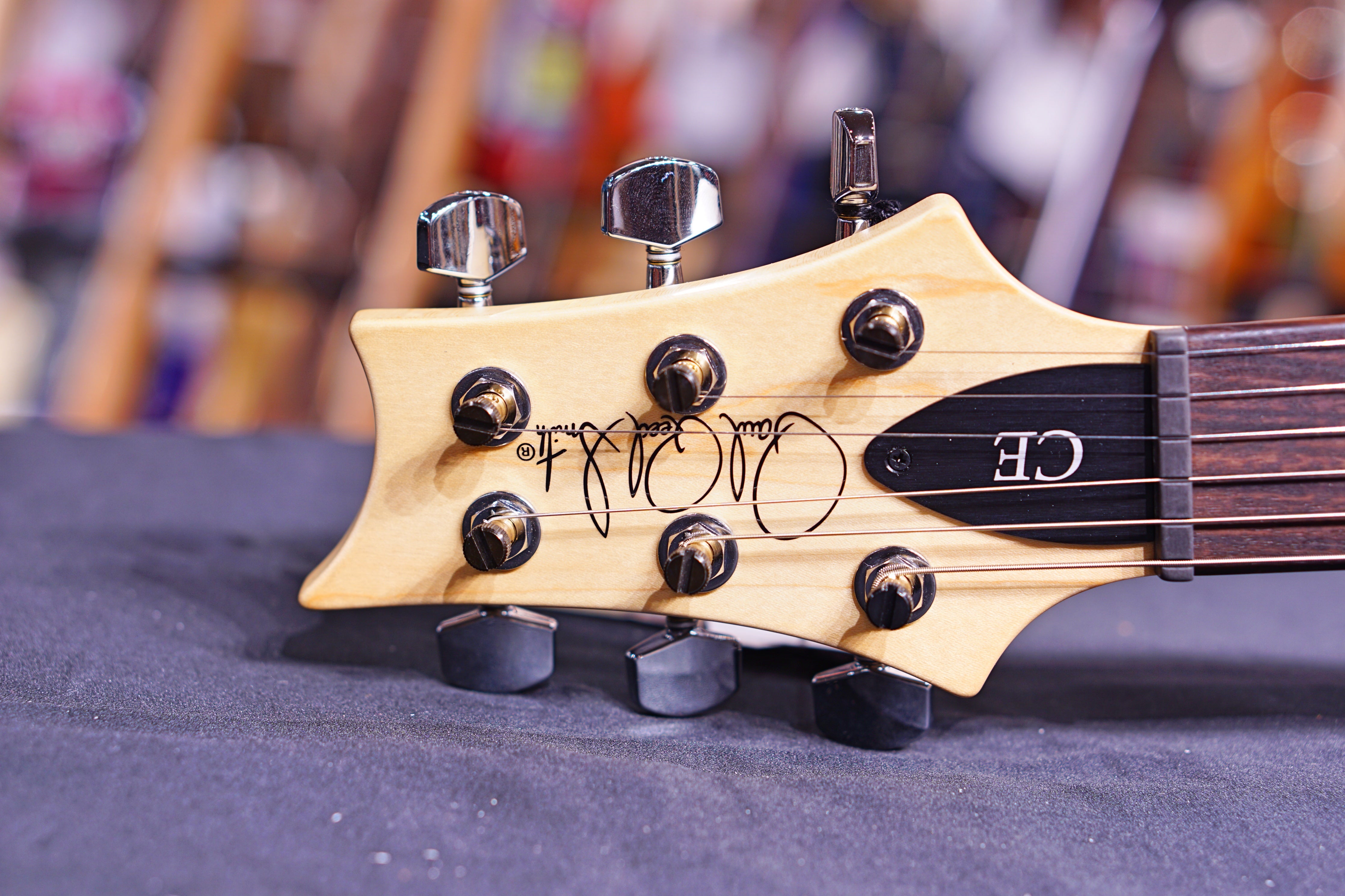 PRS CE24 Whale Blue Smokeburst 190279847 - HIENDGUITAR PRS GUITAR