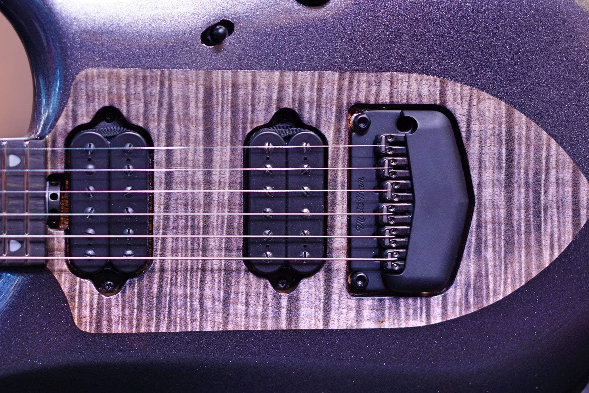 Ernie Ball Music Man Majesty John Petrucci Signature Electric Guitar - Smoked Pear M014778 - HIENDGUITAR Musicman GUITAR