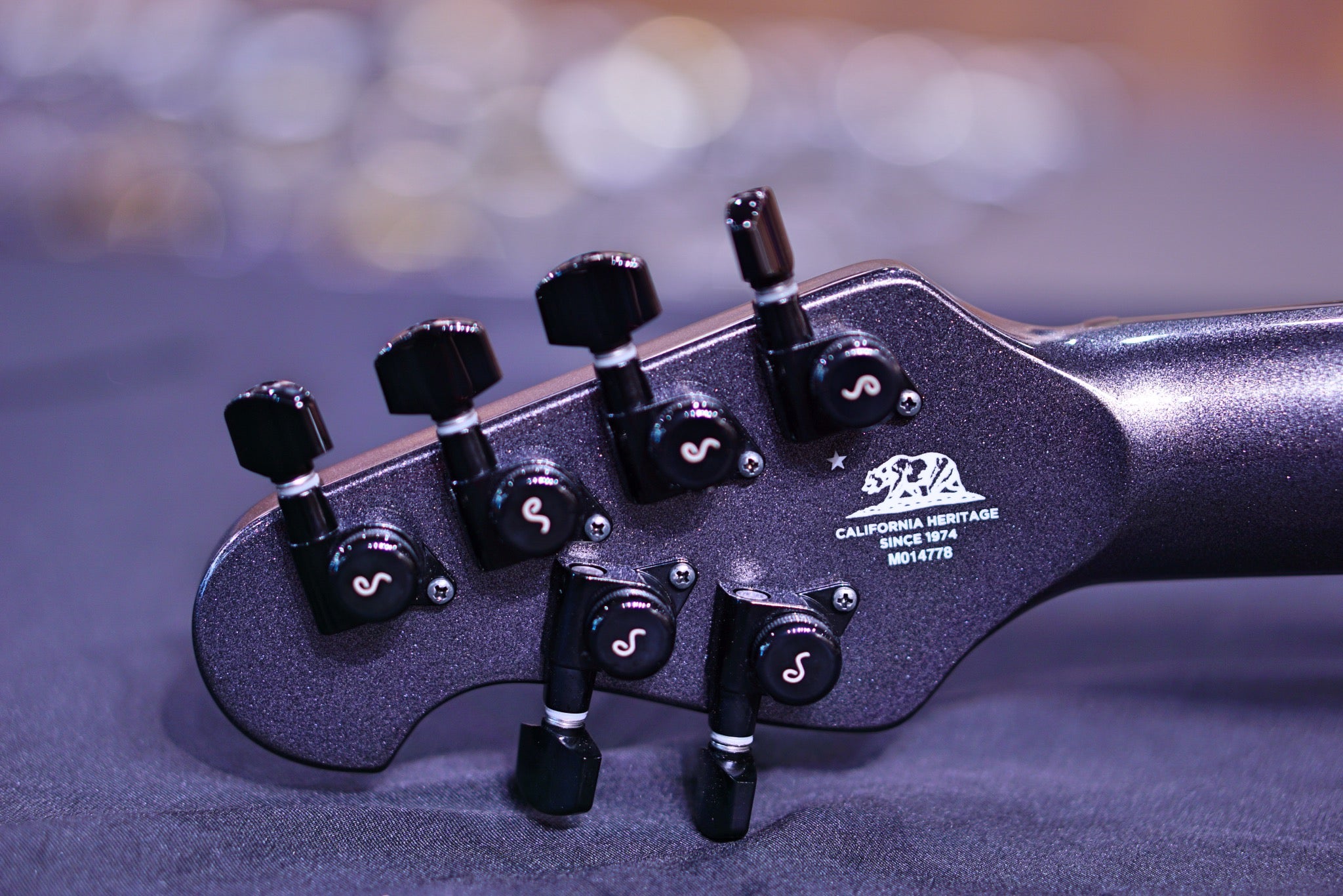 Ernie Ball Music Man Majesty John Petrucci Signature Electric Guitar - Smoked Pear M014778 - HIENDGUITAR Musicman GUITAR