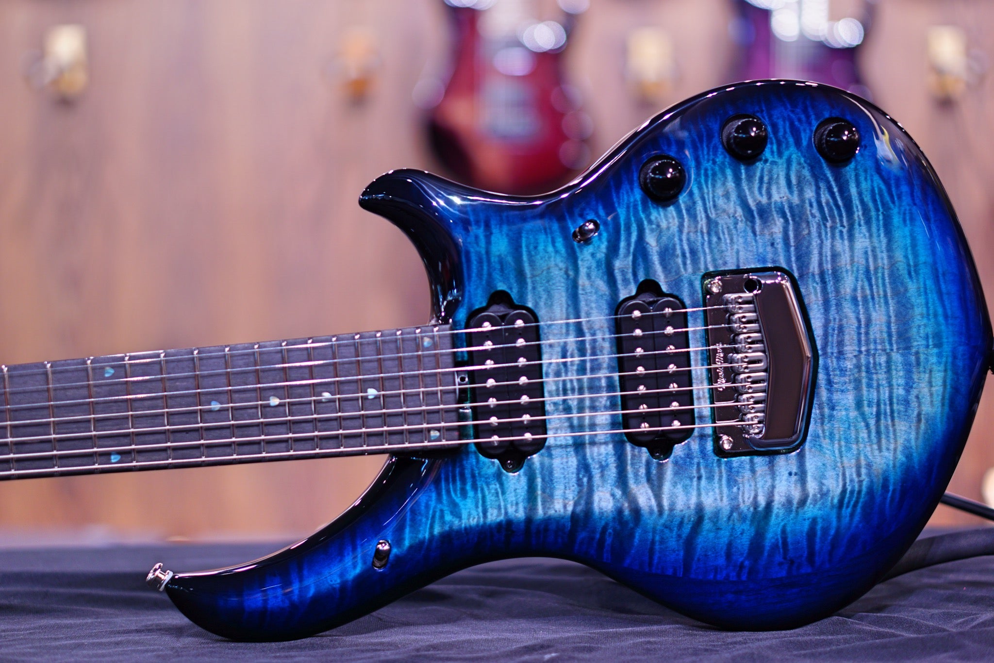 Ernie Ball Music Man John Petrucci Majesty 7 Hydrospace m014943 - HIENDGUITAR Musicman GUITAR