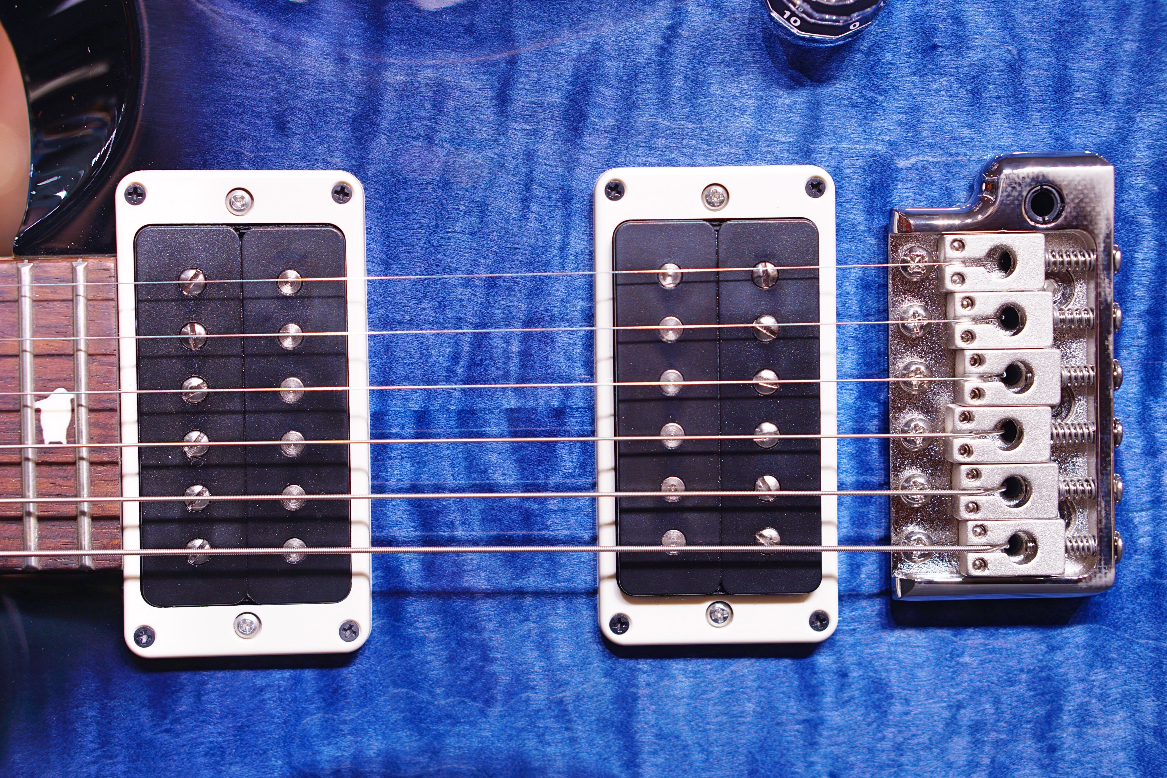 PRS CE24 Whale Blue Smokeburst 190279291 - HIENDGUITAR PRS GUITAR