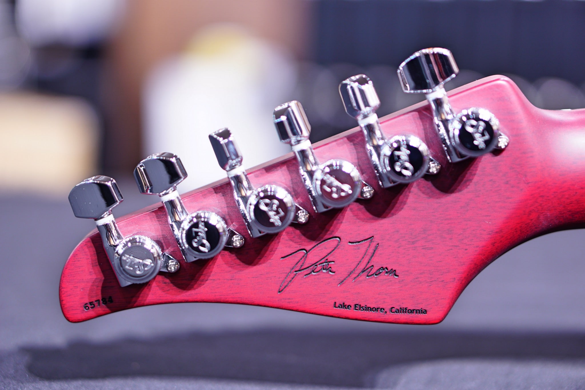 SUHR PETE THORN SIGNATURE SERIES GUITAR Black 65784 - HIENDGUITAR SUHR GUITAR