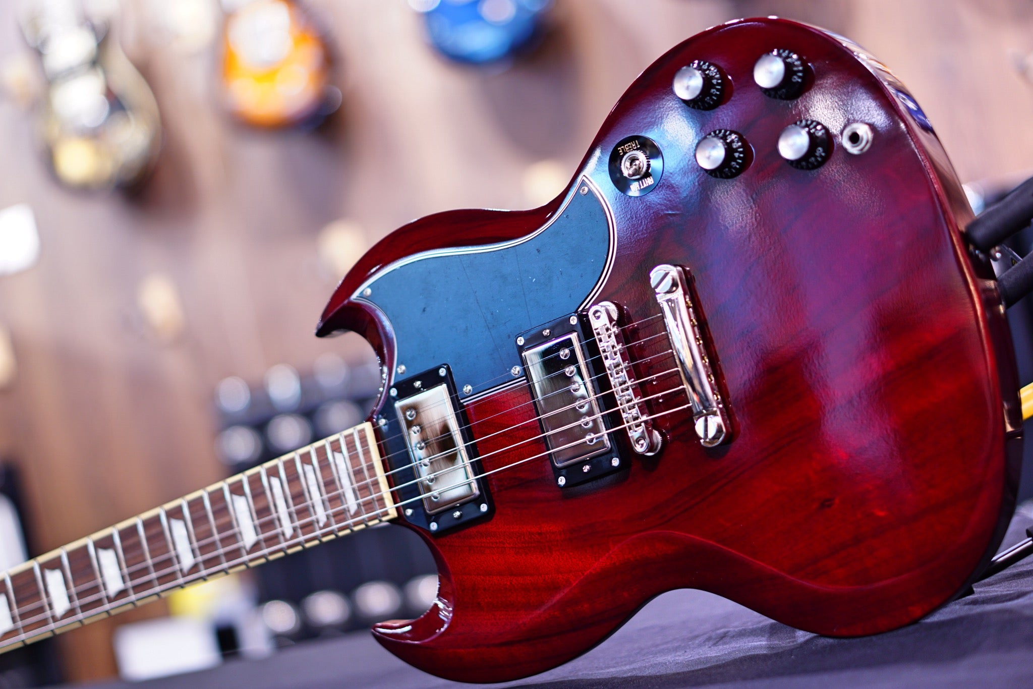 ESP Edwards E-SG-120LT2 cherry ED2201757P - HIENDGUITAR EDWARDS GUITAR