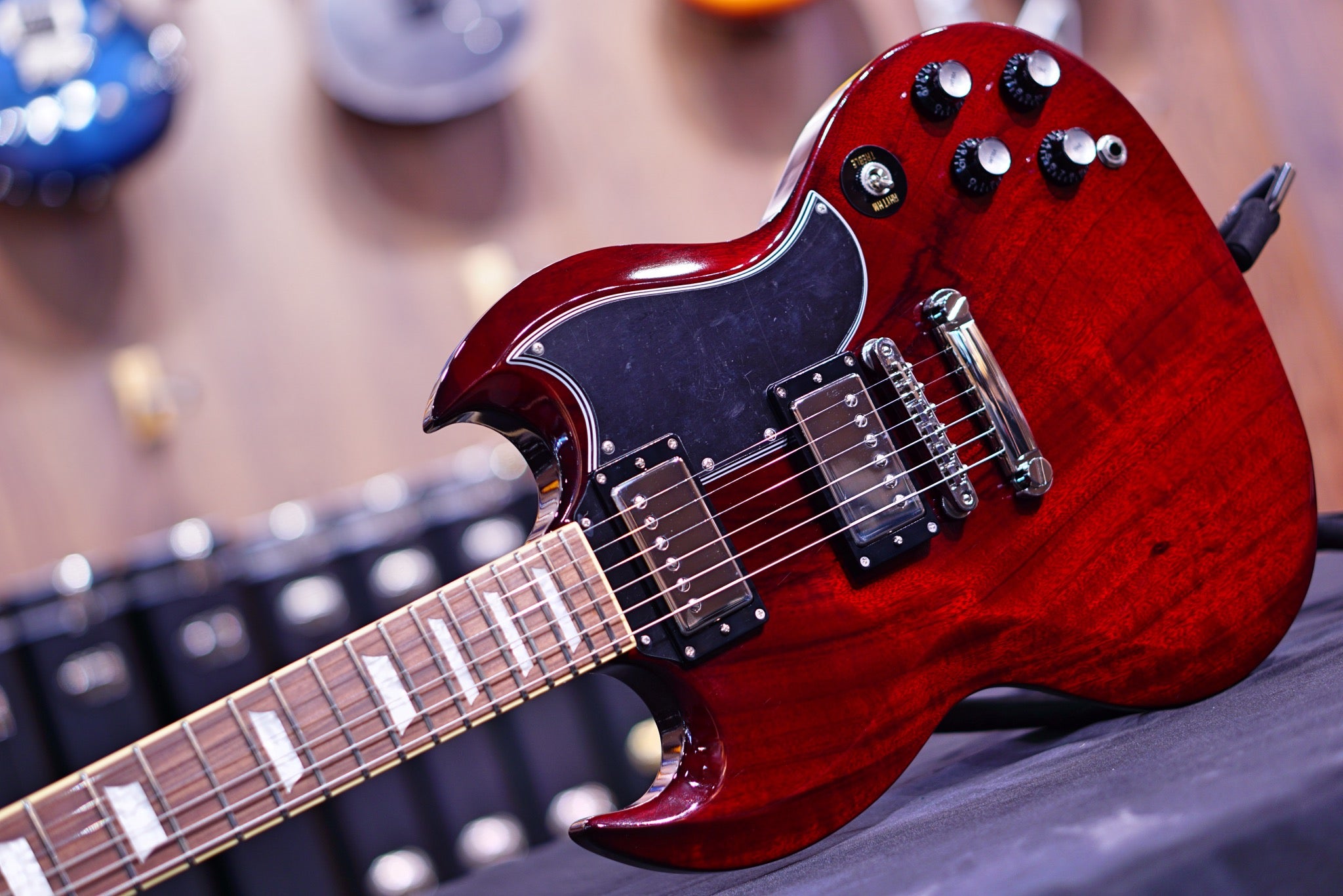 ESP Edwards E-SG-120LT2 cherry ED2201757P - HIENDGUITAR EDWARDS GUITAR