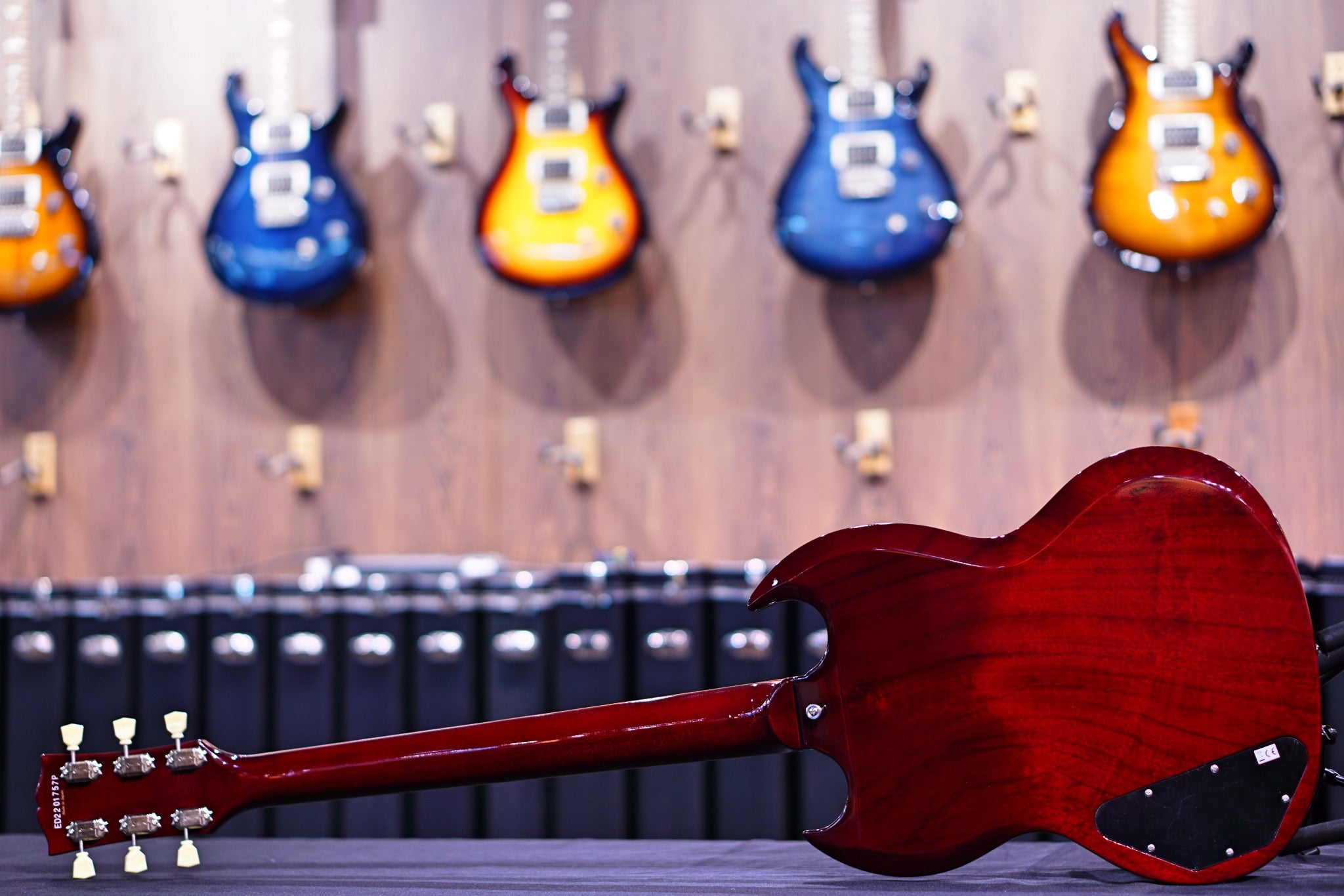 ESP Edwards E-SG-120LT2 cherry ED2201757P - HIENDGUITAR EDWARDS GUITAR